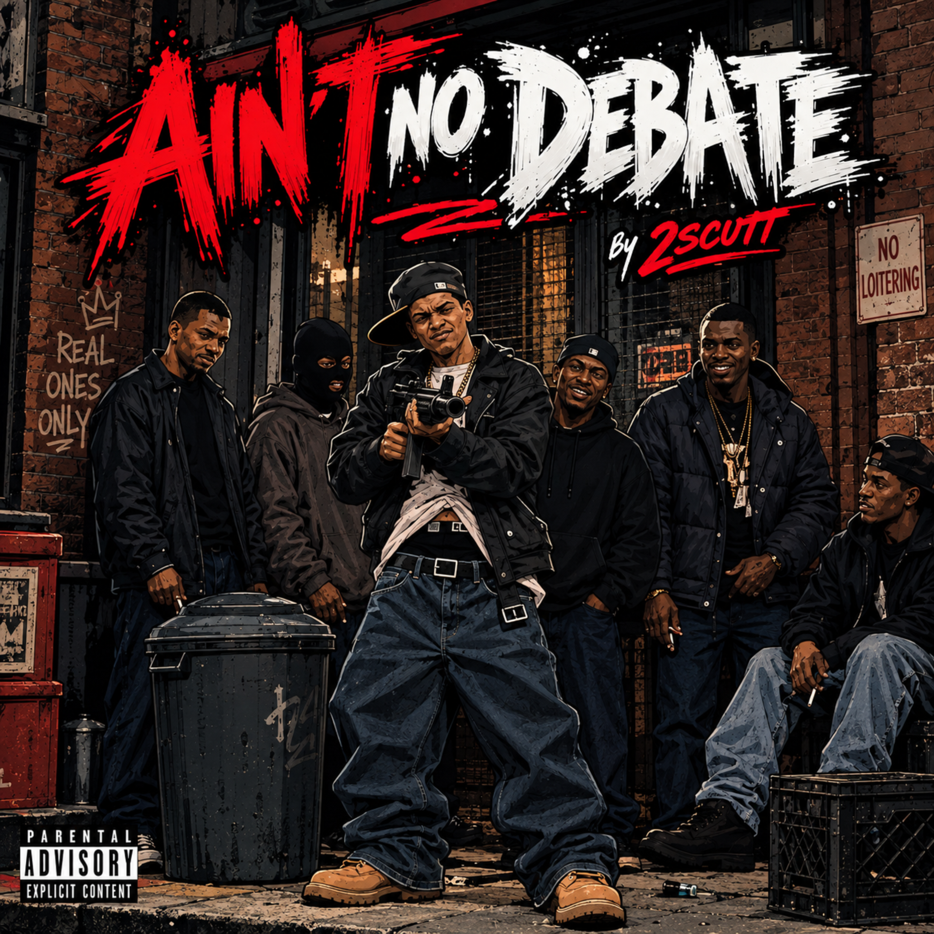 AINT NO DEBATE by 2Scutt cover art