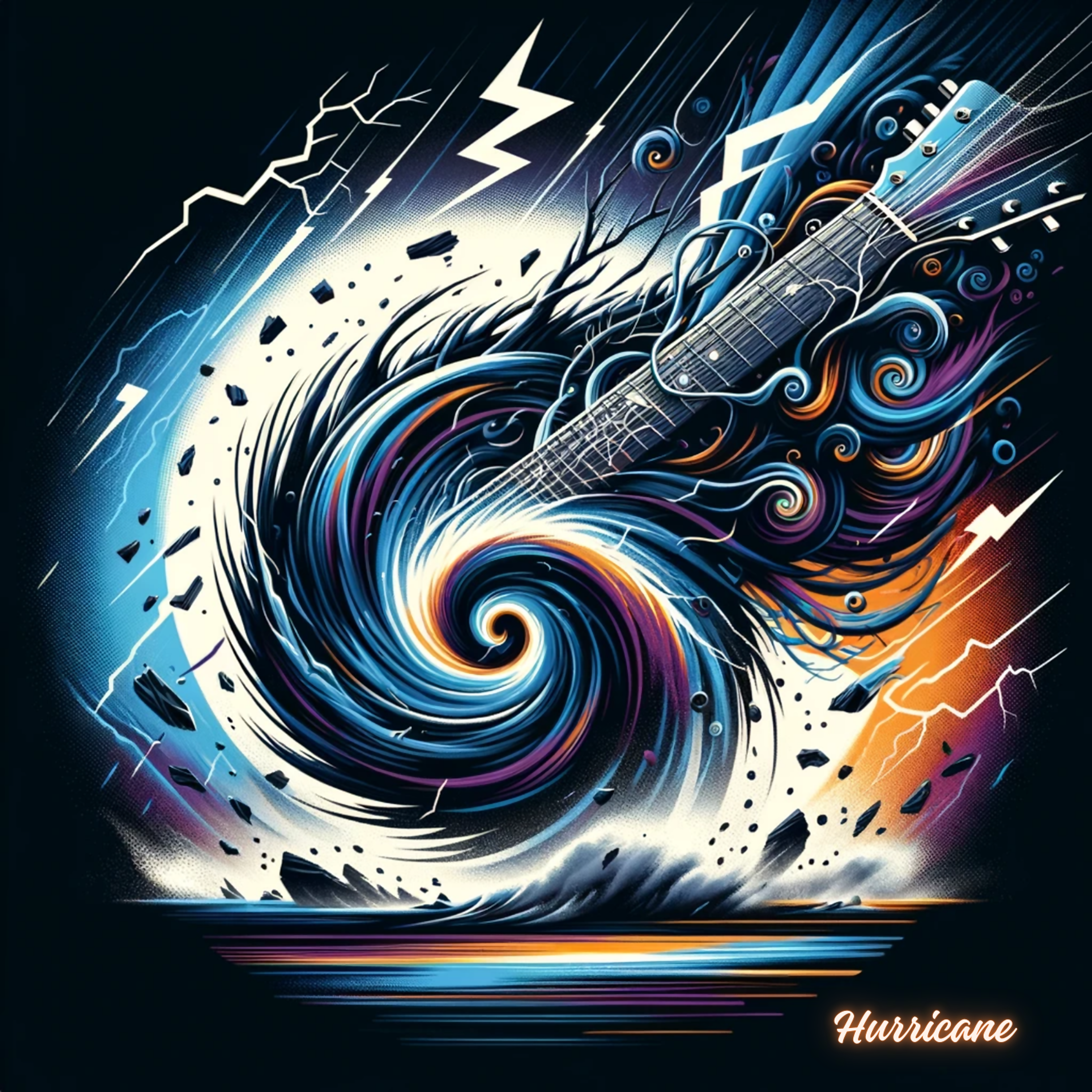 Hurricane artwork
