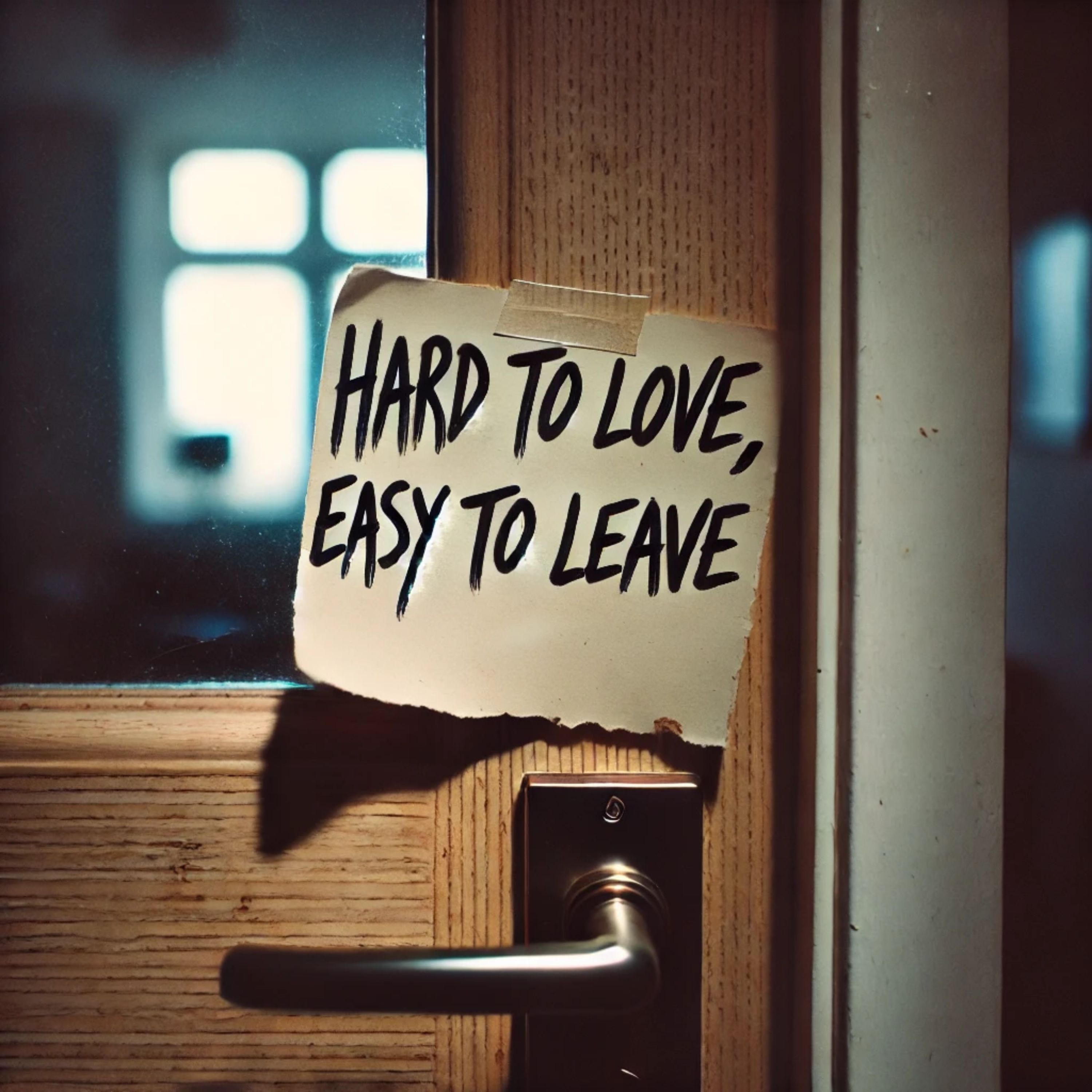 Hard To Love, Easy To Leave artwork