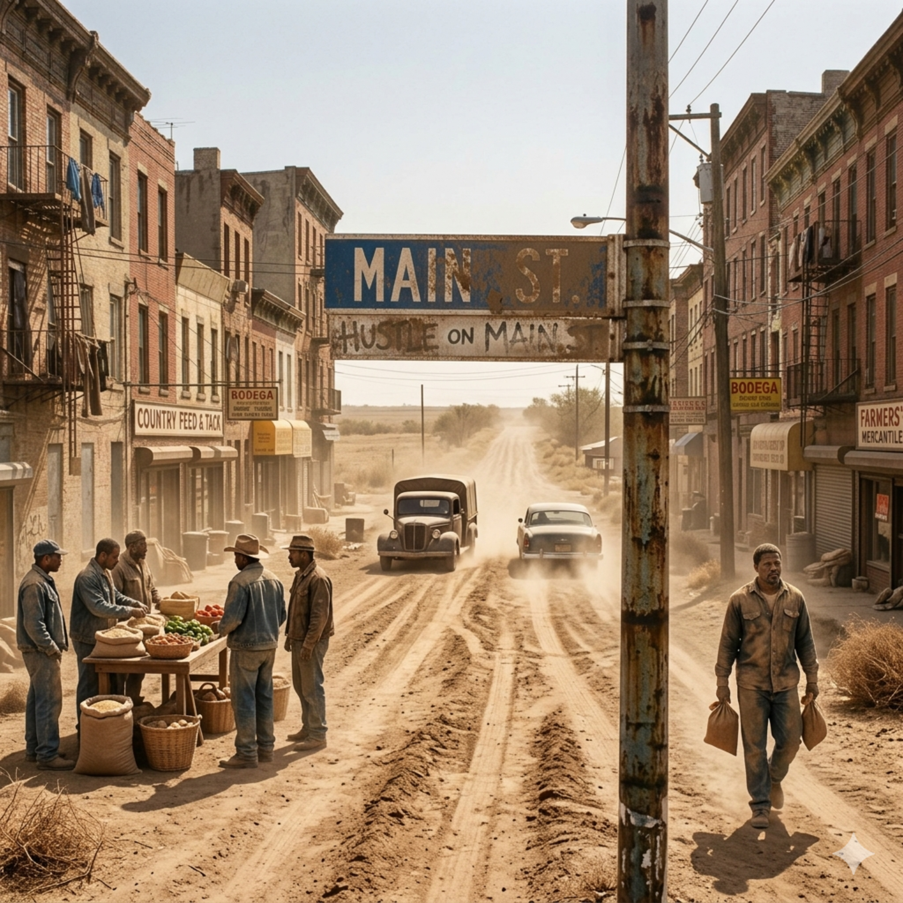 Hustle on Main Street by TRUTH cover art