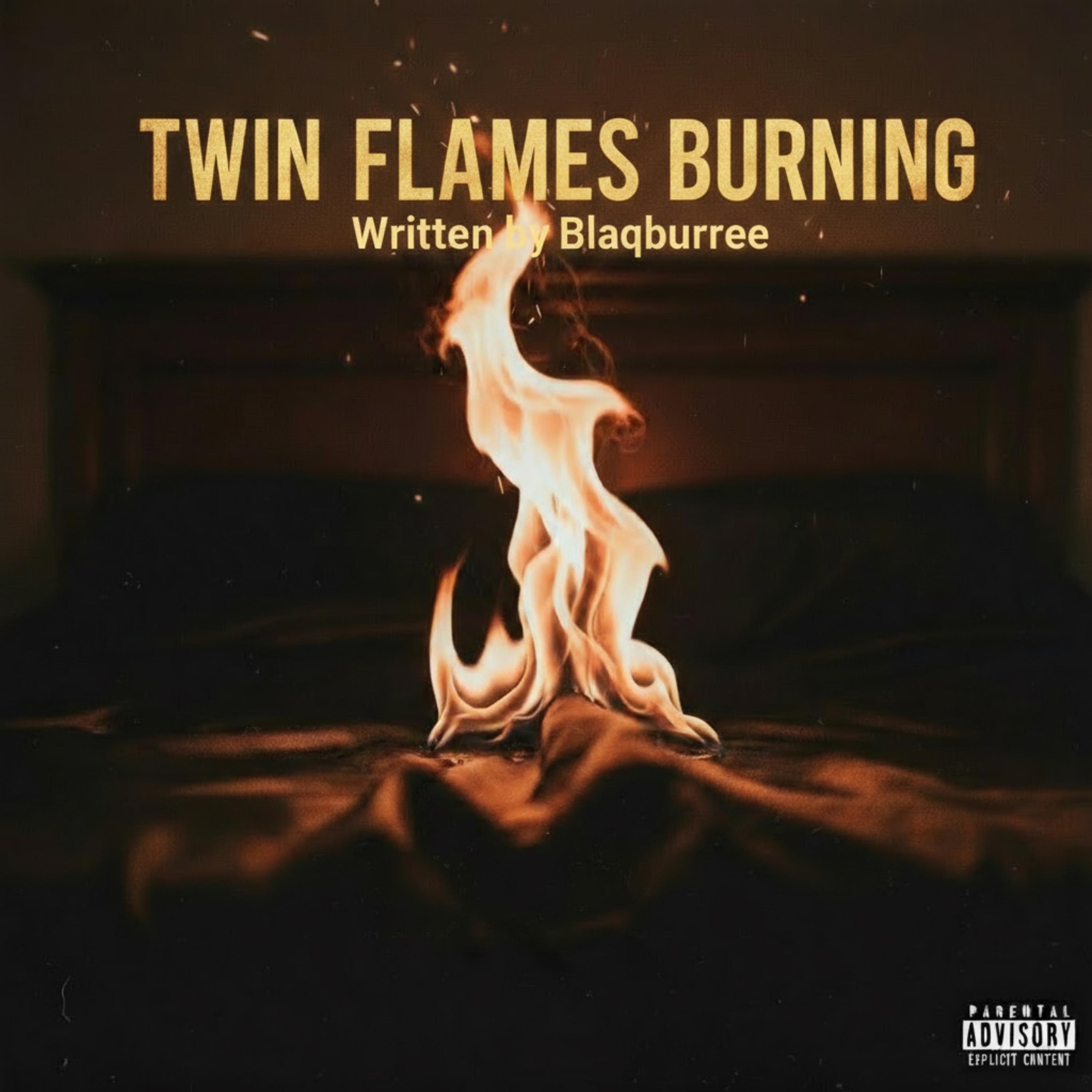 TWIN FLAMES BURNING artwork