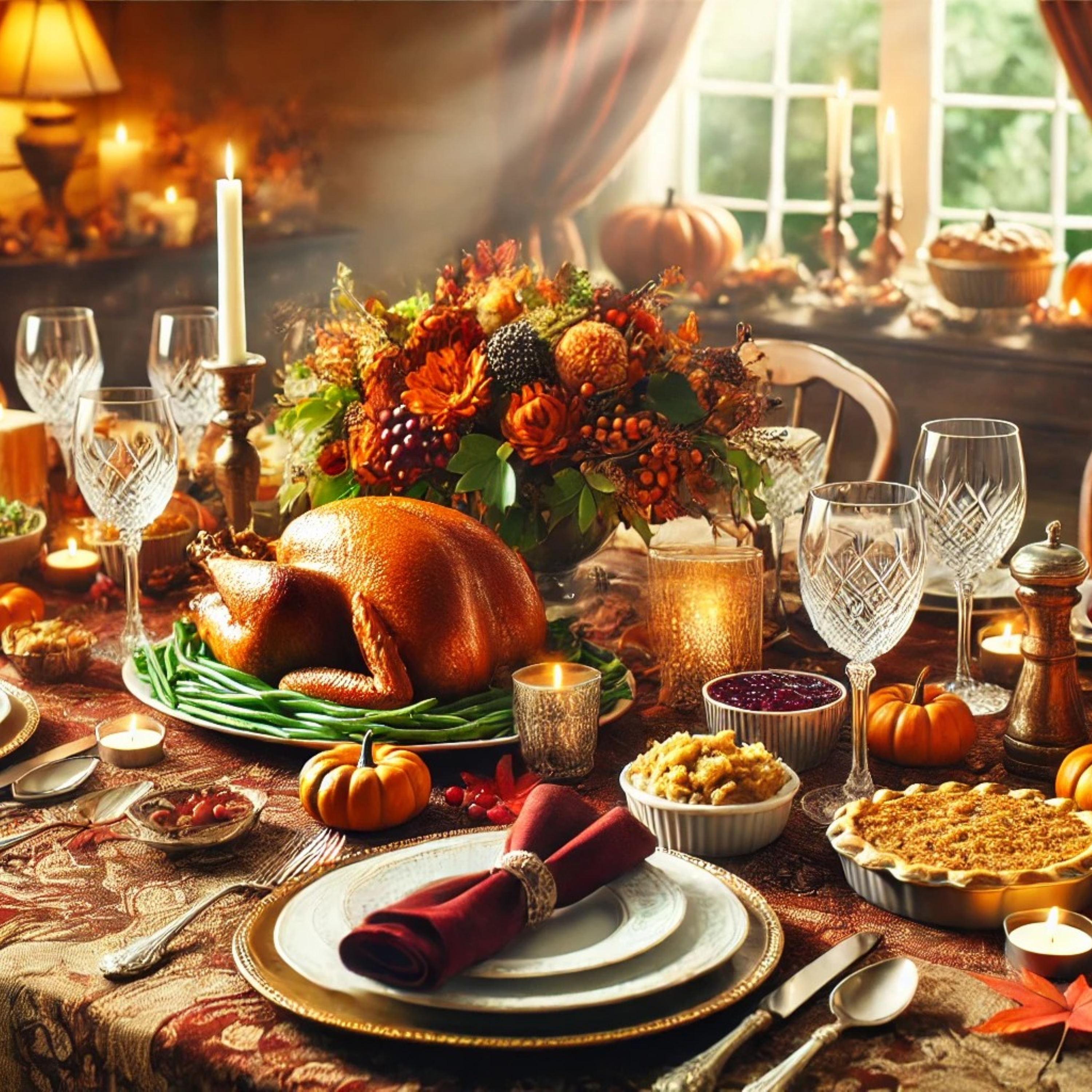 A LoFi Thanksgiving artwork