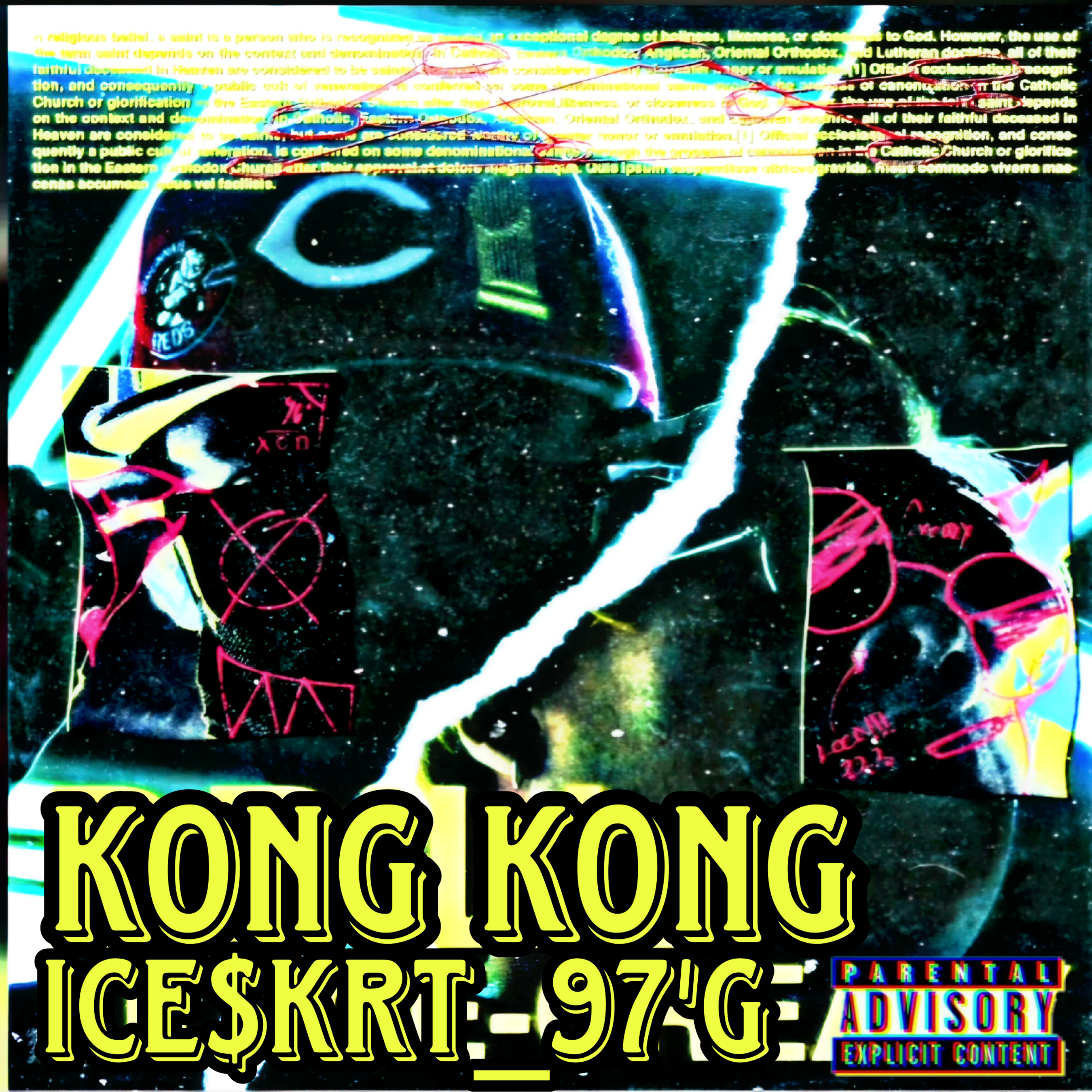 KONG KONG by ICE$KRT97'G cover art