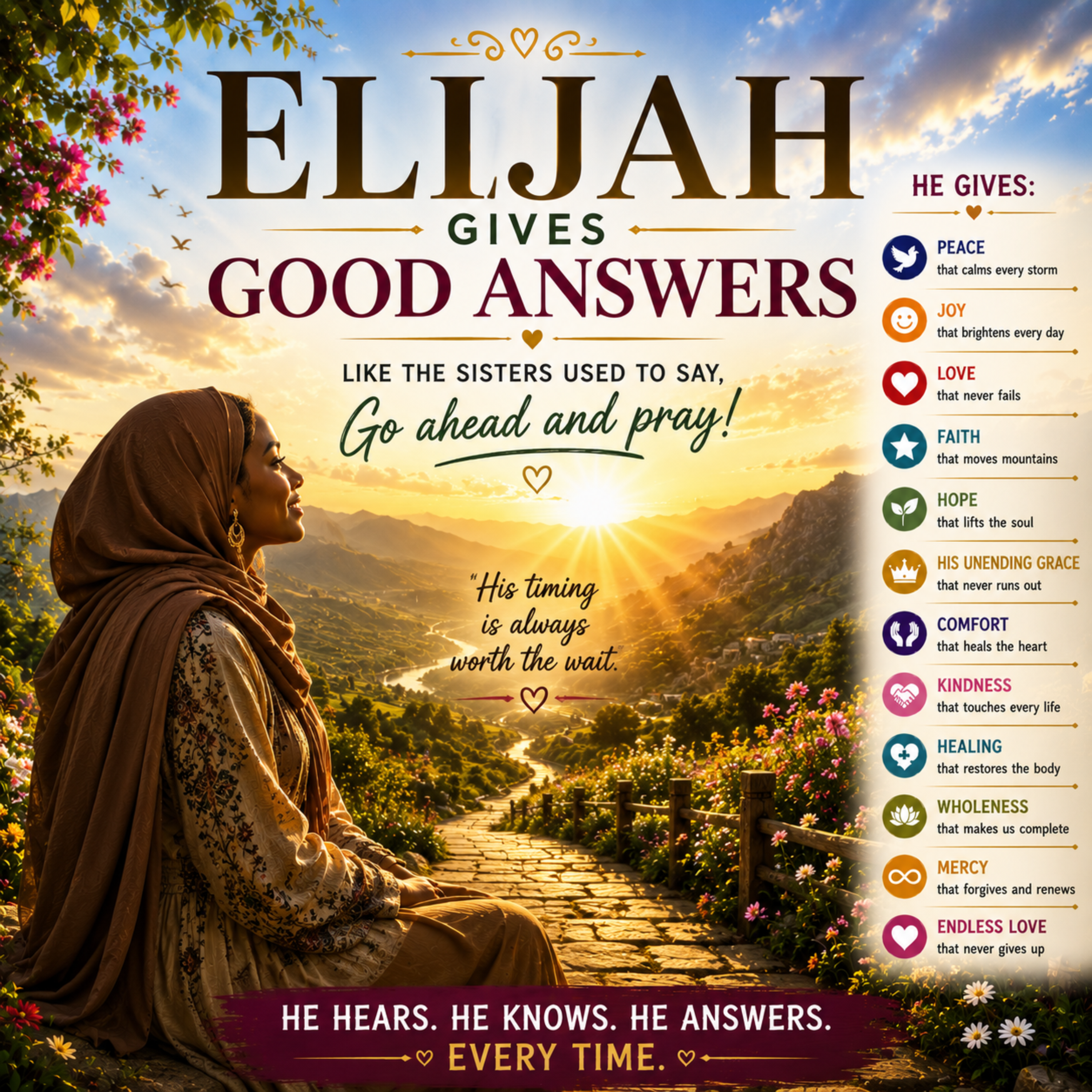 Elijah gives good good answers by Bro. Haroon Kelkara cover art