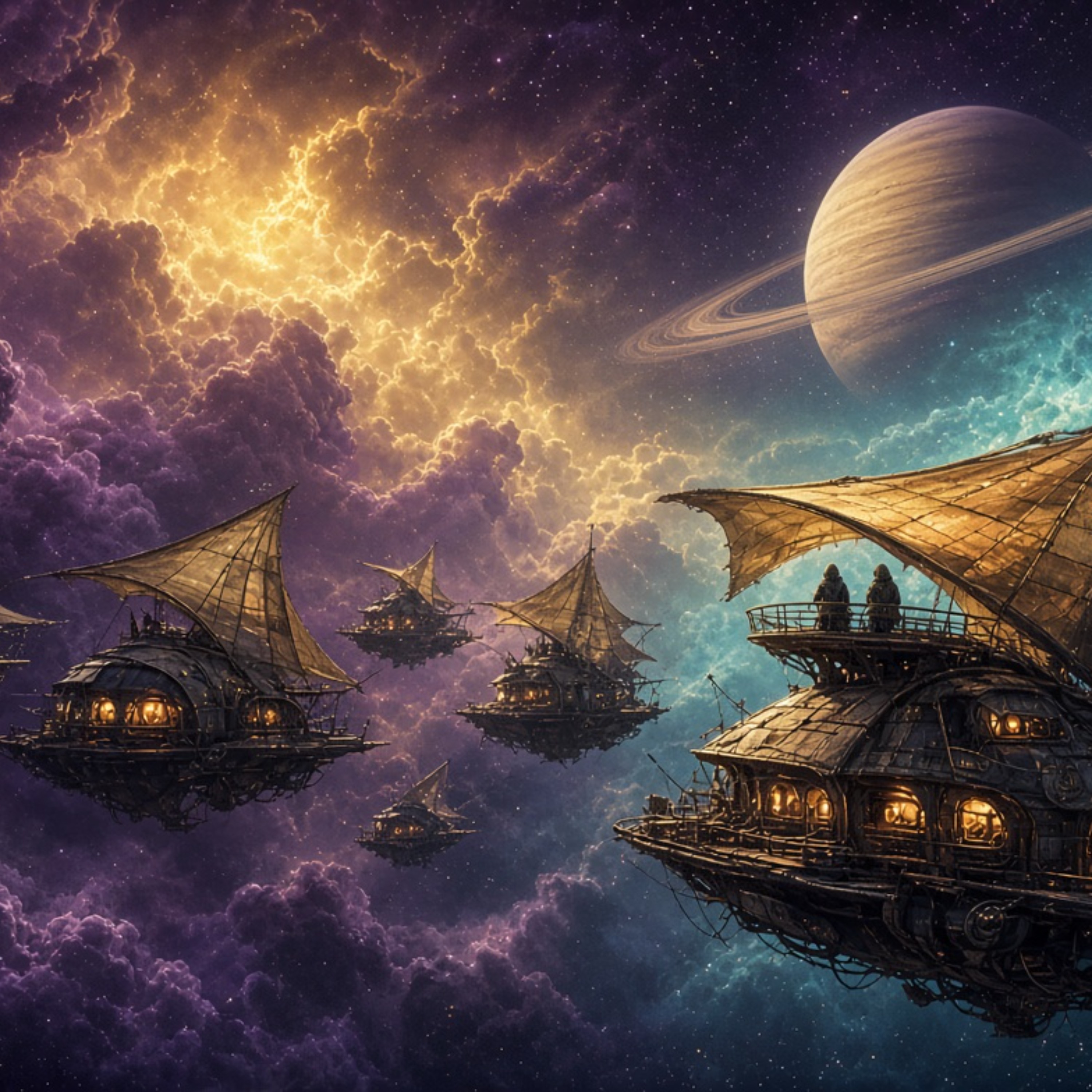 Spacefaring Nomads by CosmicBeyond cover art