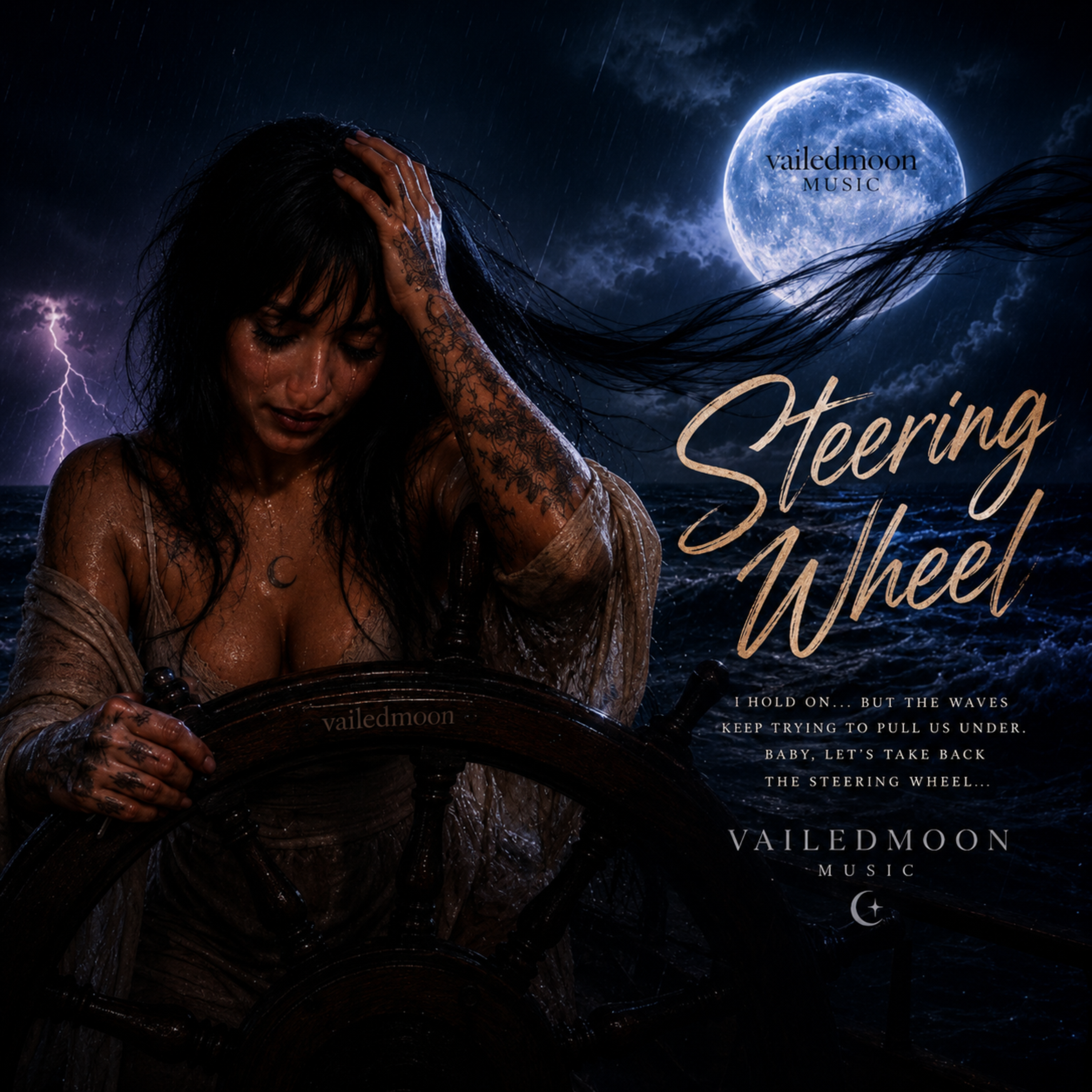 Steering Wheel by vailedmoon cover art