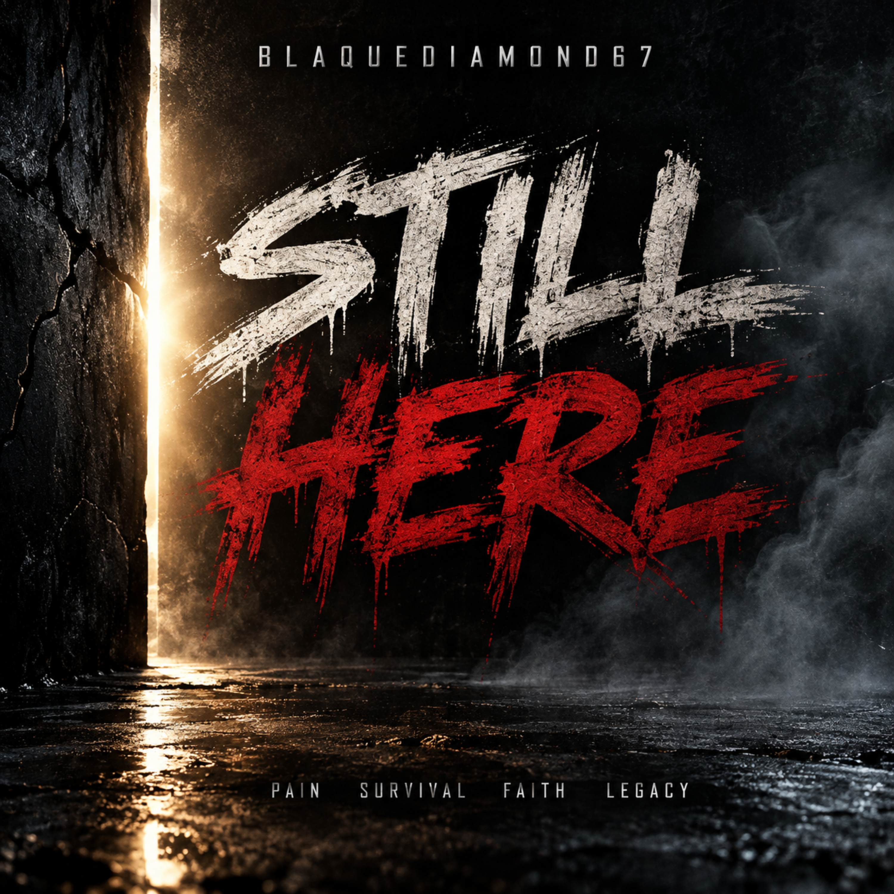 STILL HERE by Blaquediamond67 cover art