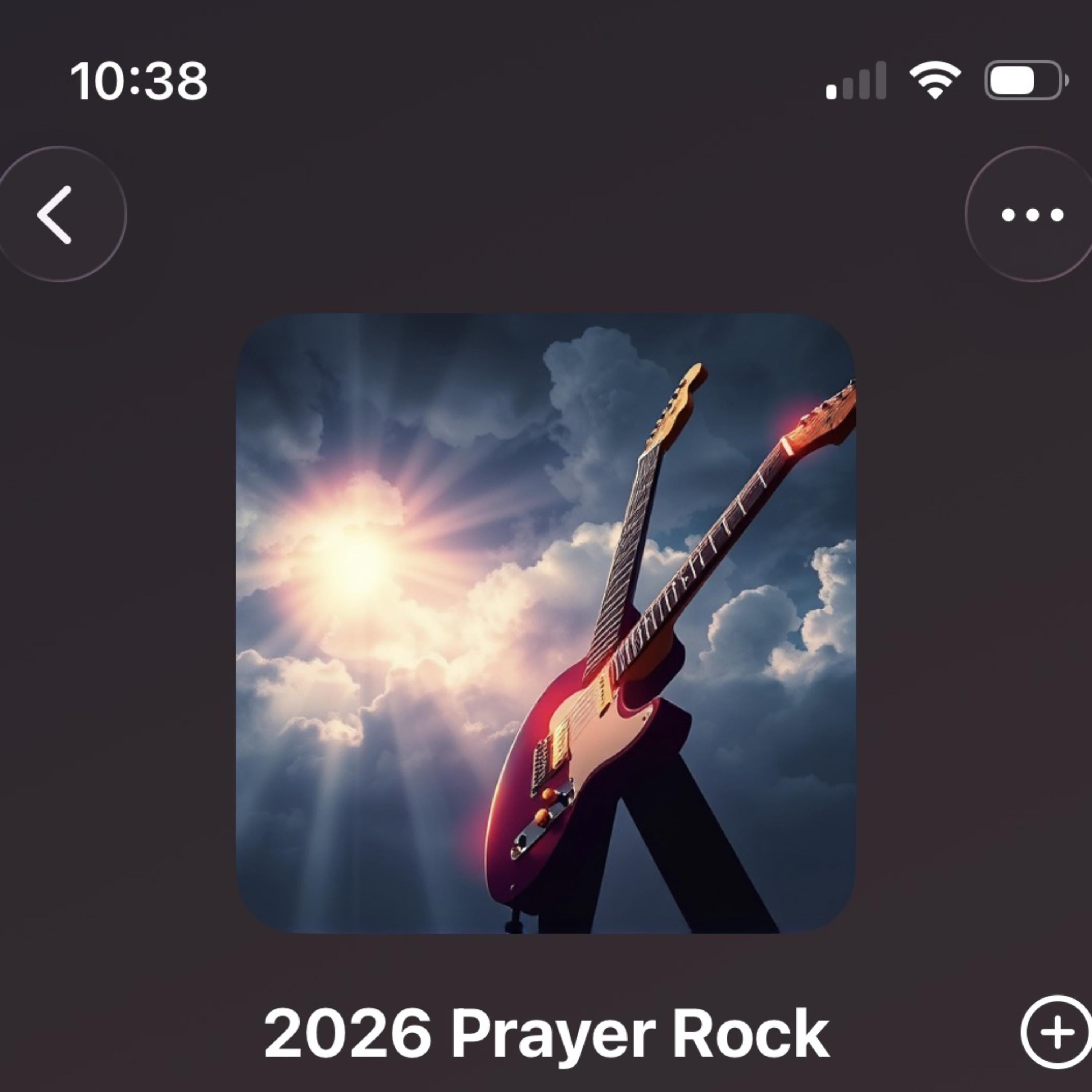 2026 Prayer Rock artwork