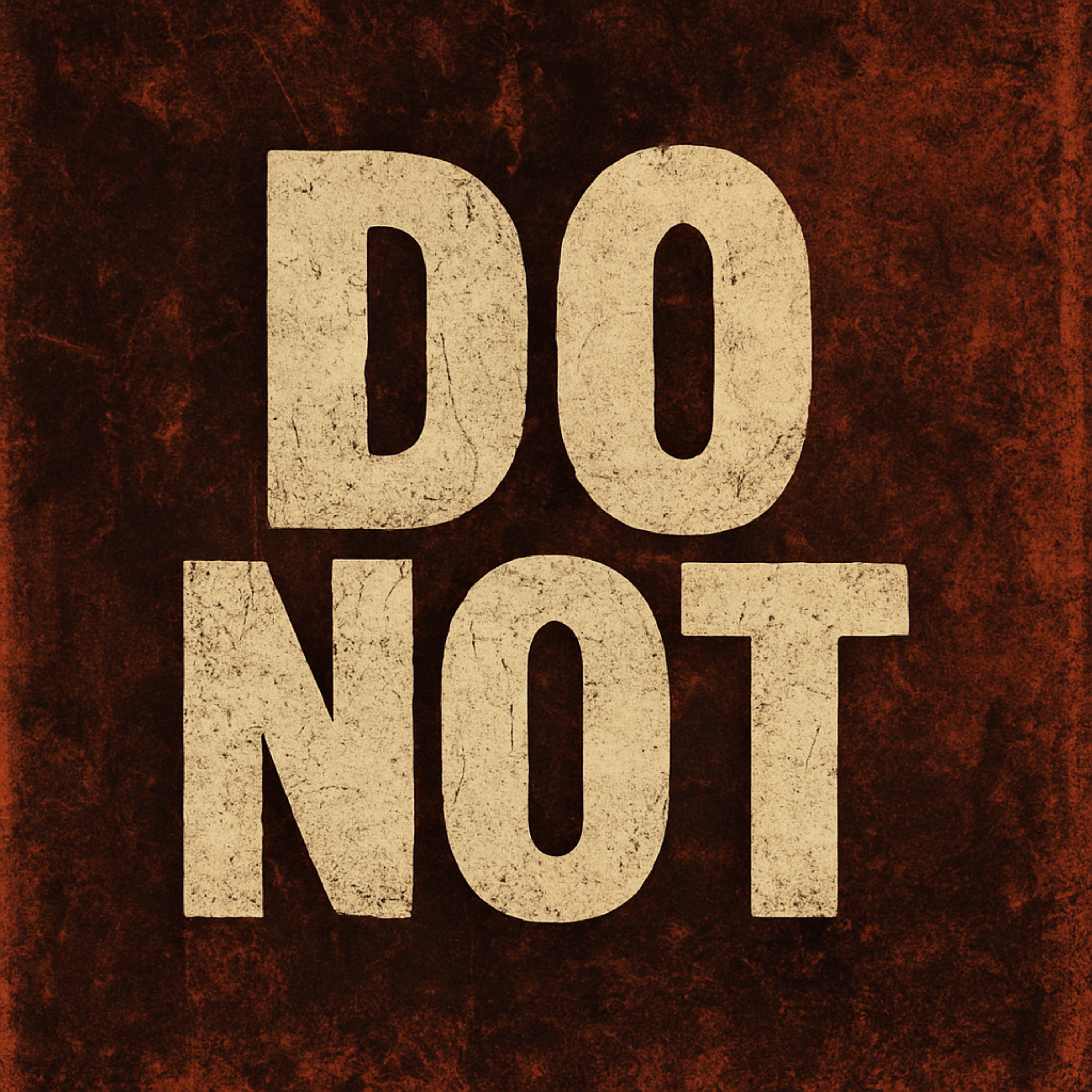 Do Not artwork