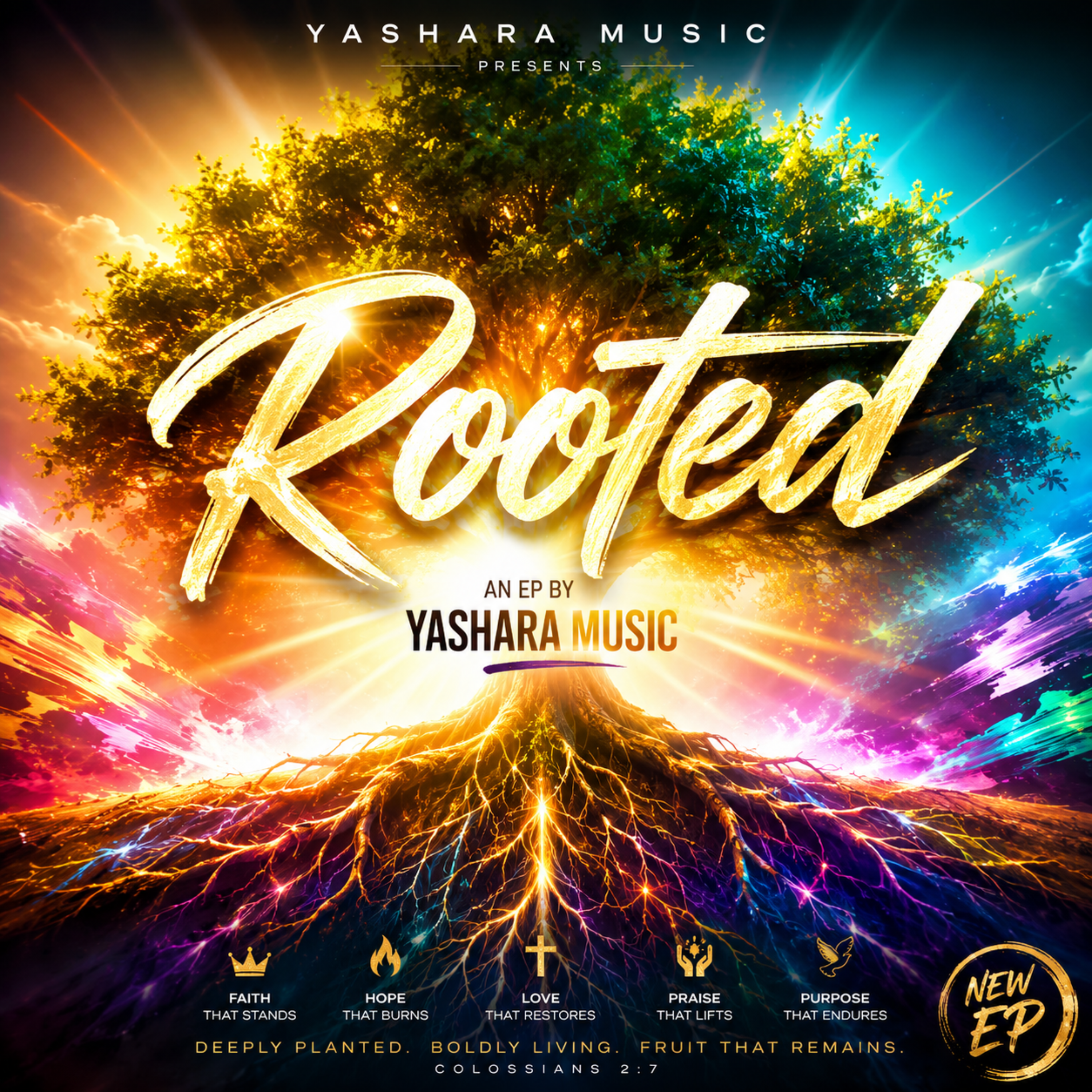 Rooted by Yashara Music cover art