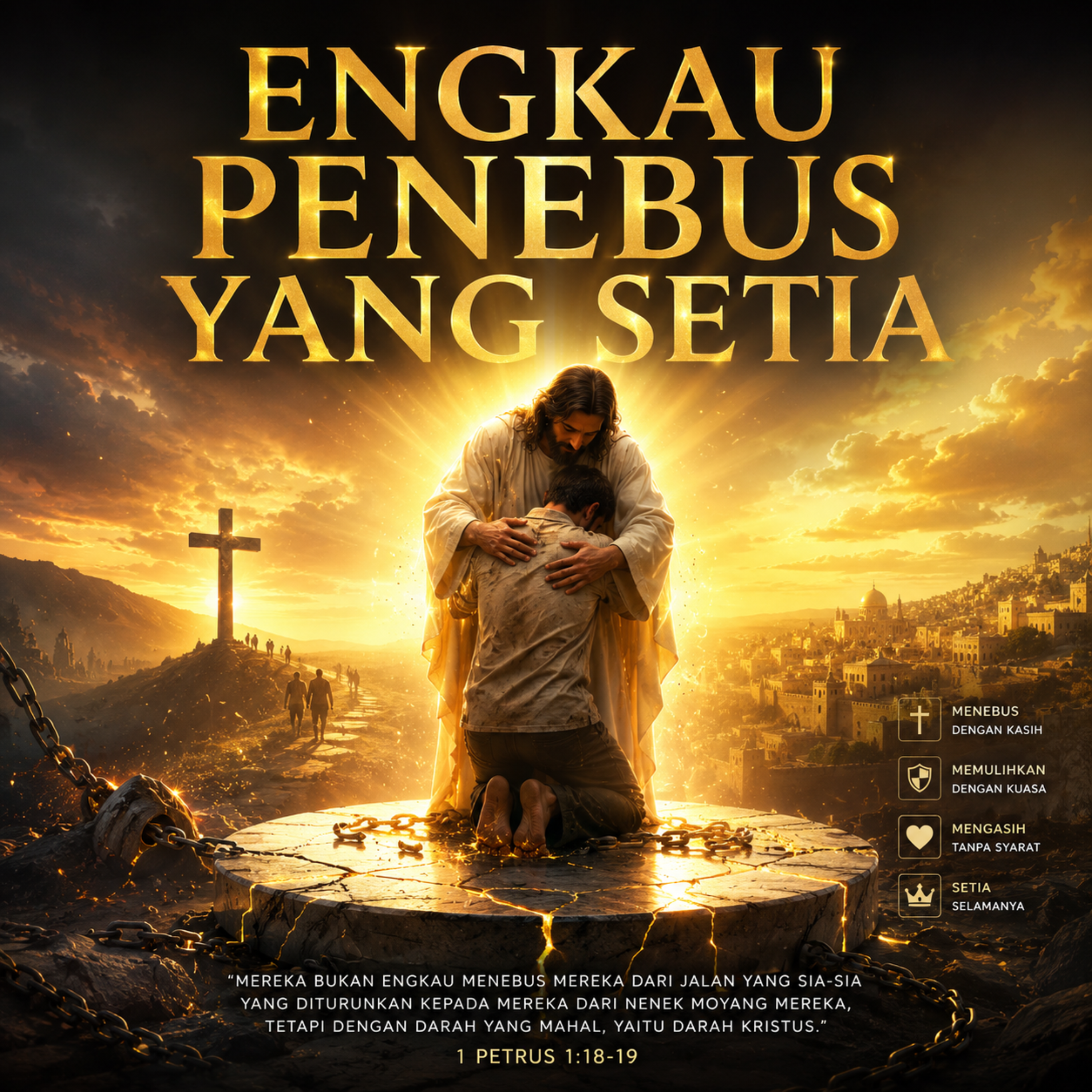 Engkau Penebus Yang Setia by PUJI WORSHIP cover art