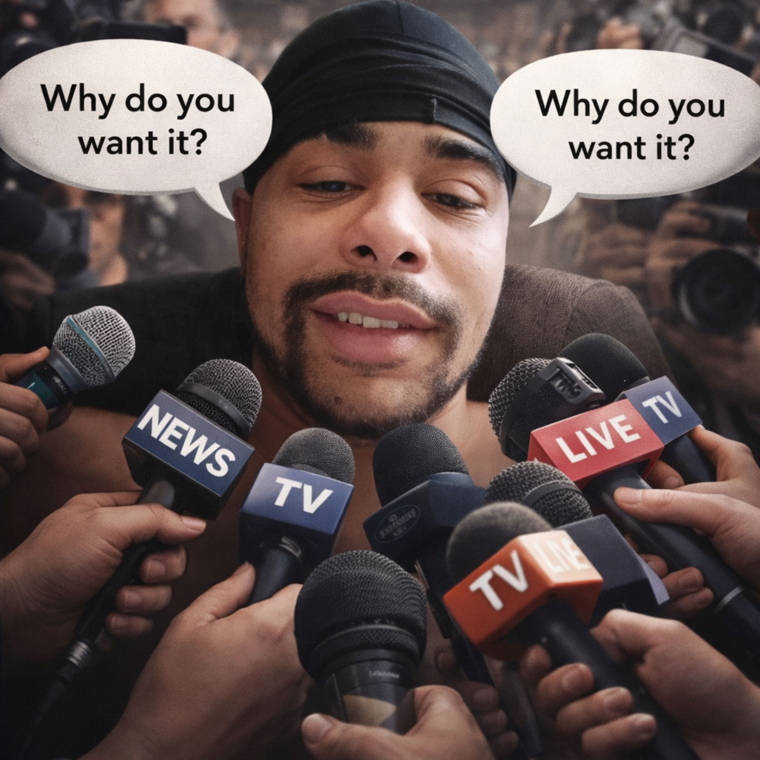 They Ask Me Why I Want it artwork
