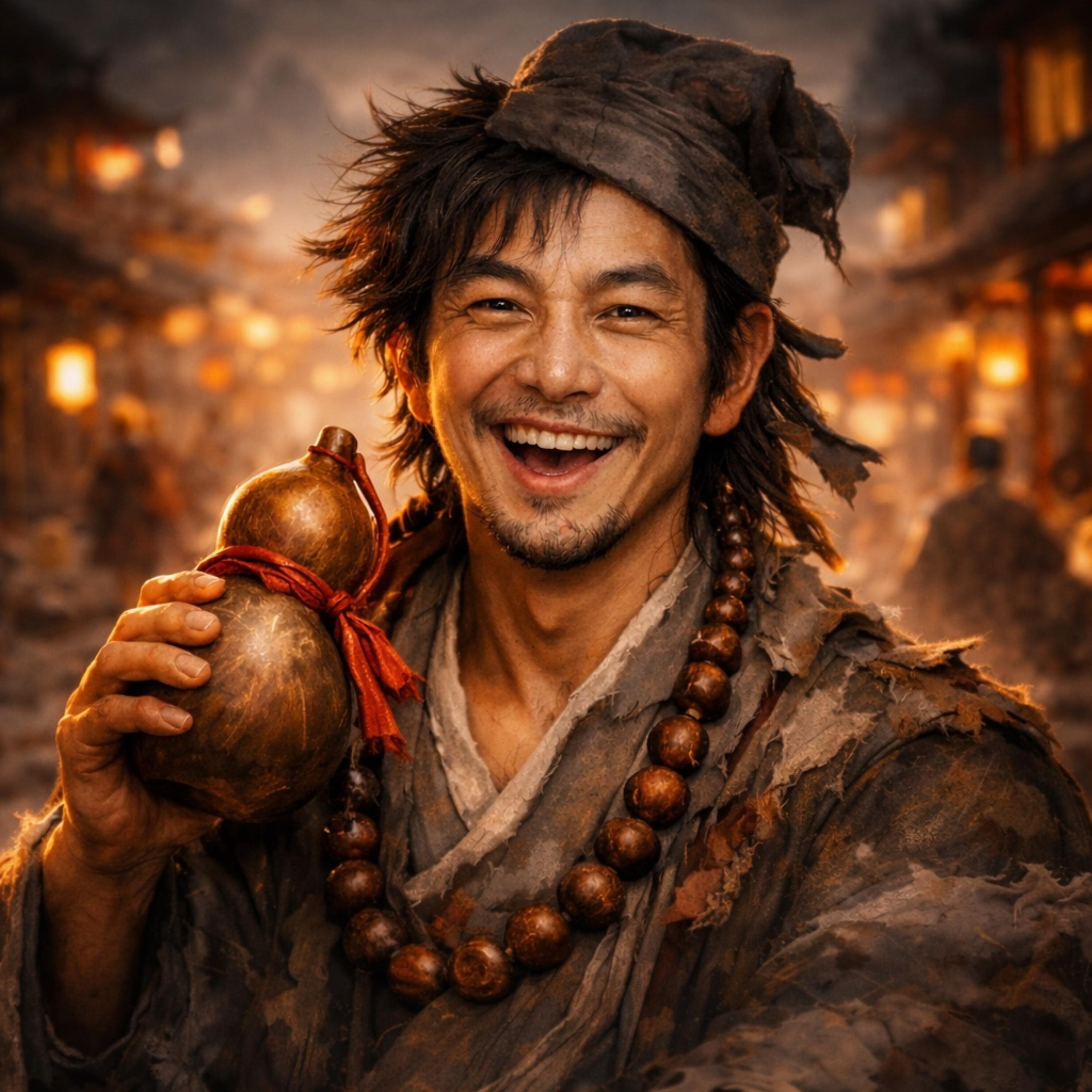 济公的酒  Ji Gong’s Wine artwork