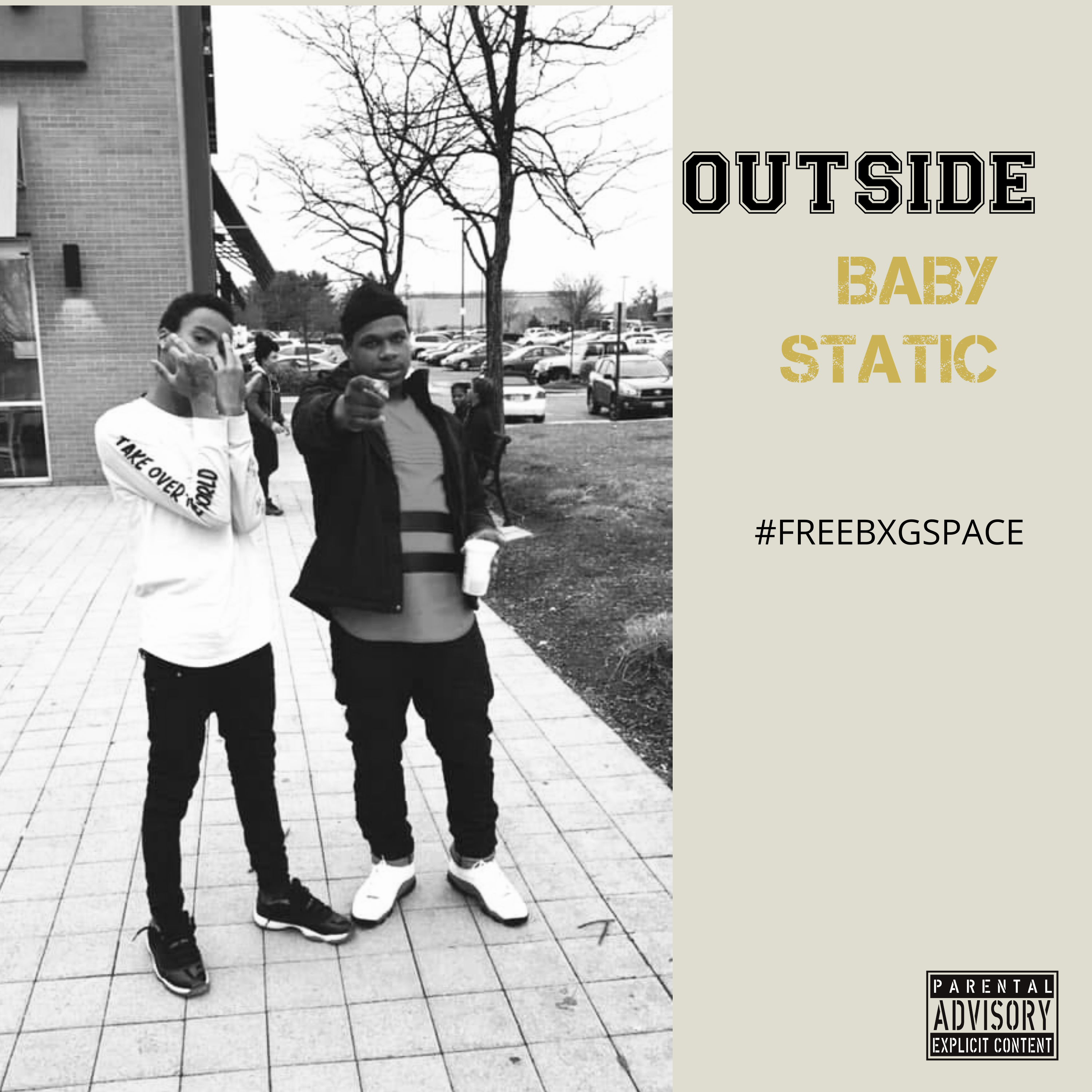 Outside artwork