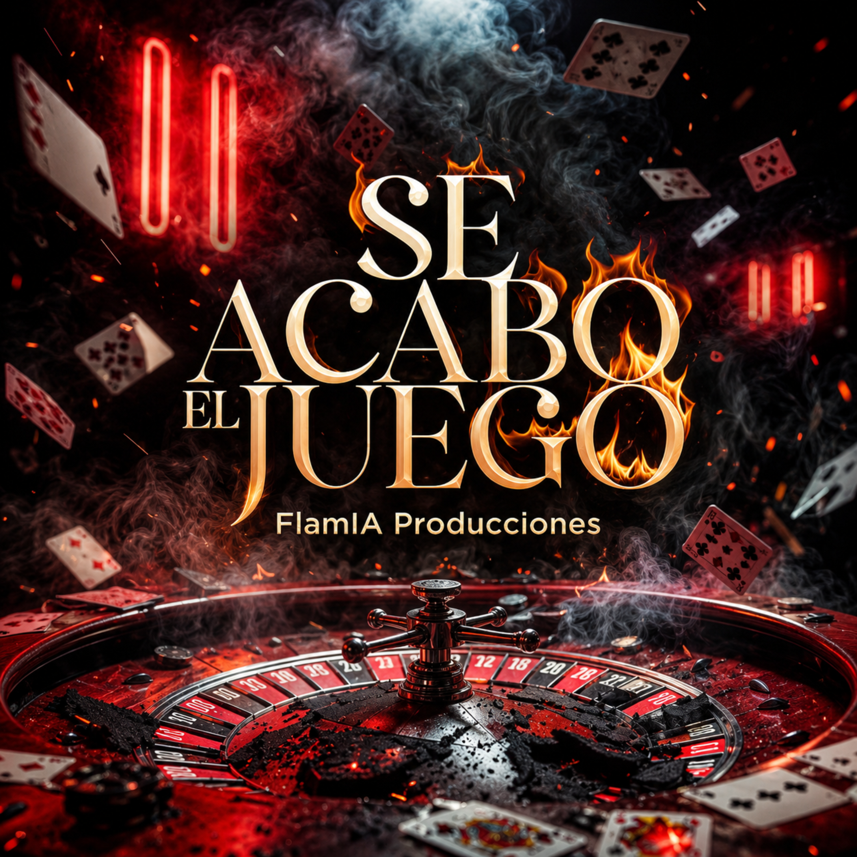 Se Acabo El Juego by FlamIA Producciones cover art