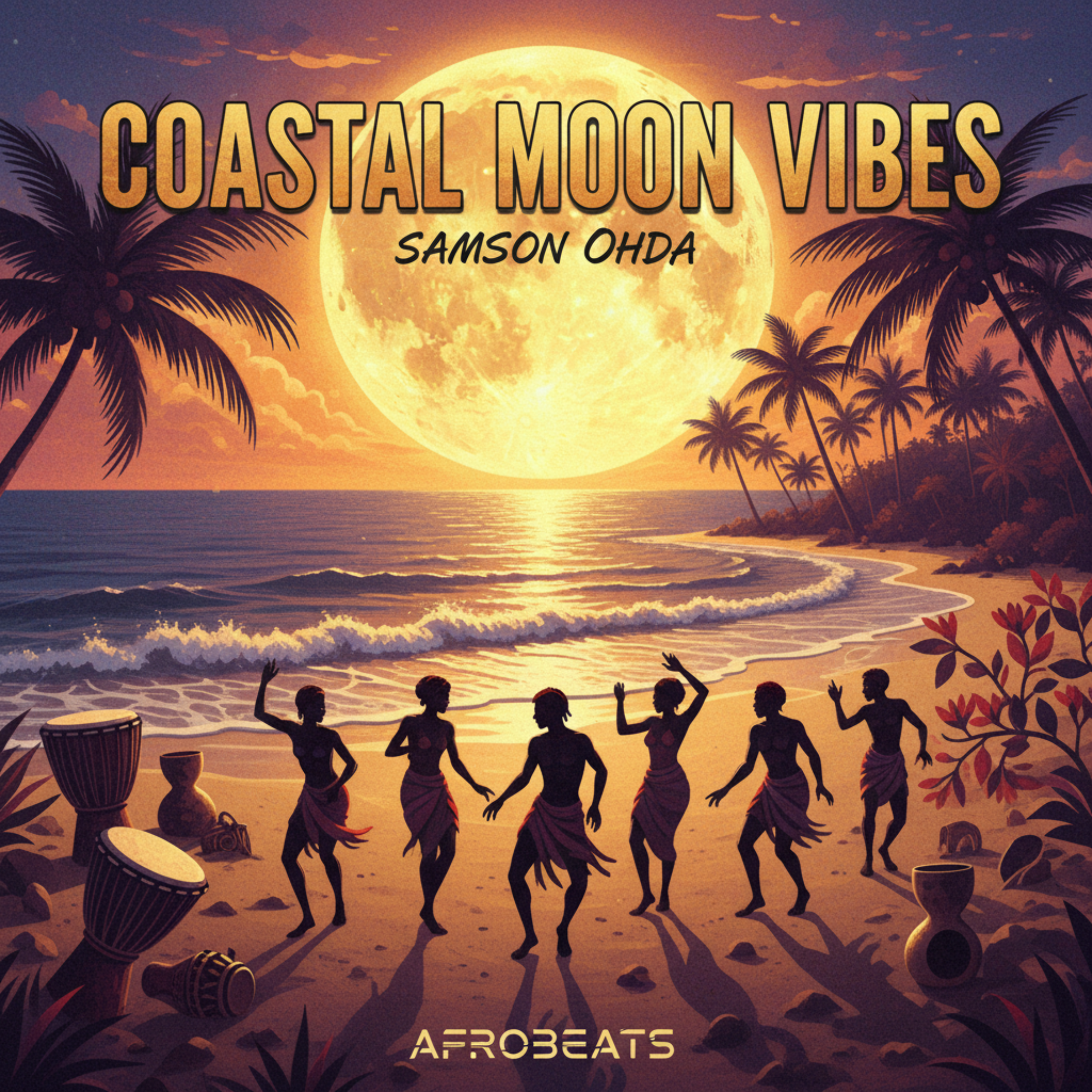 Coastal Moon Vibes by Samson Ohda  cover art
