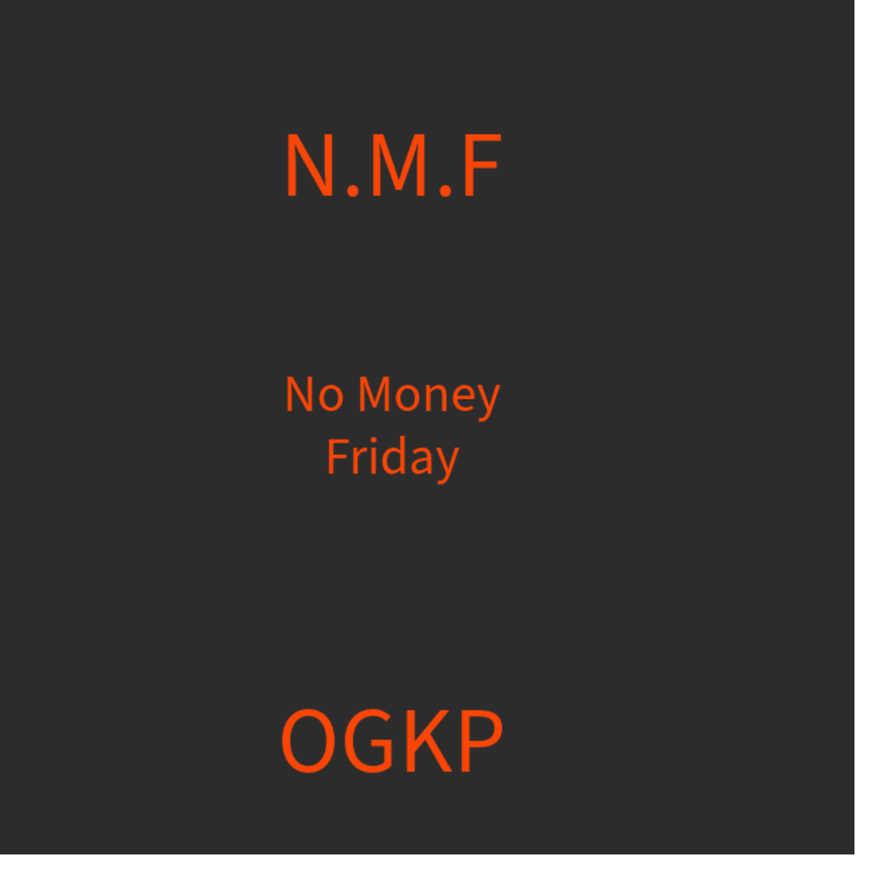 N.M.F by OGKP cover art