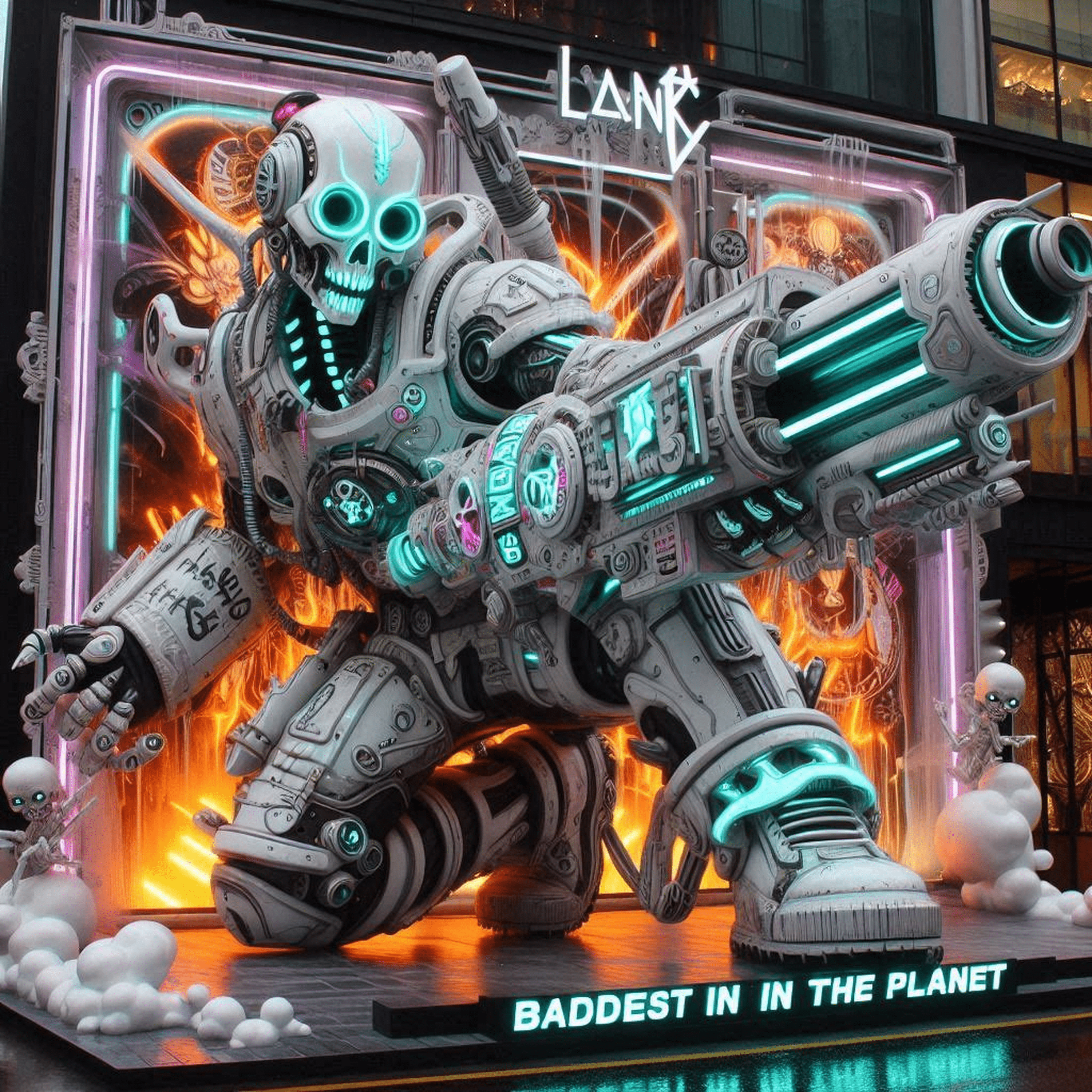 Baddest In The Plannet (Remix) artwork