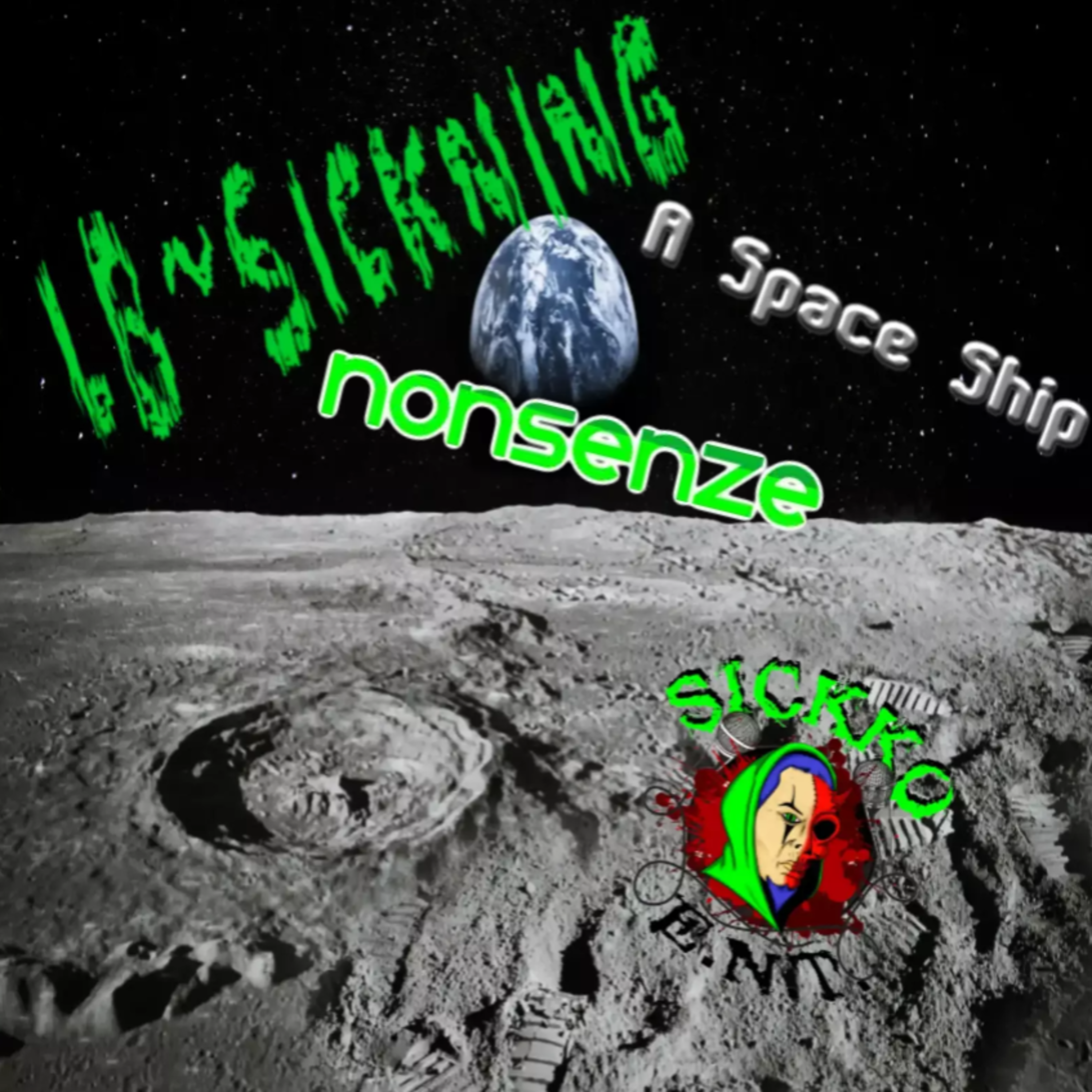 A space Ship artwork