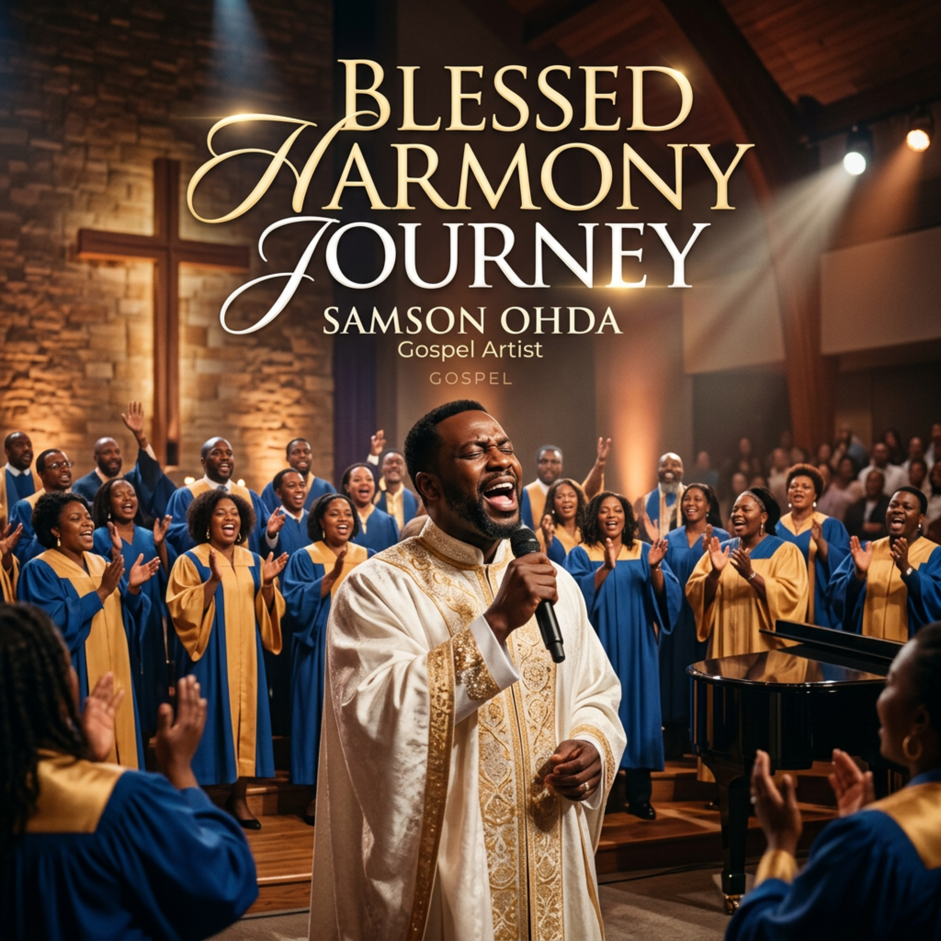 Blessed Harmony Journey by Samson Ohda  cover art