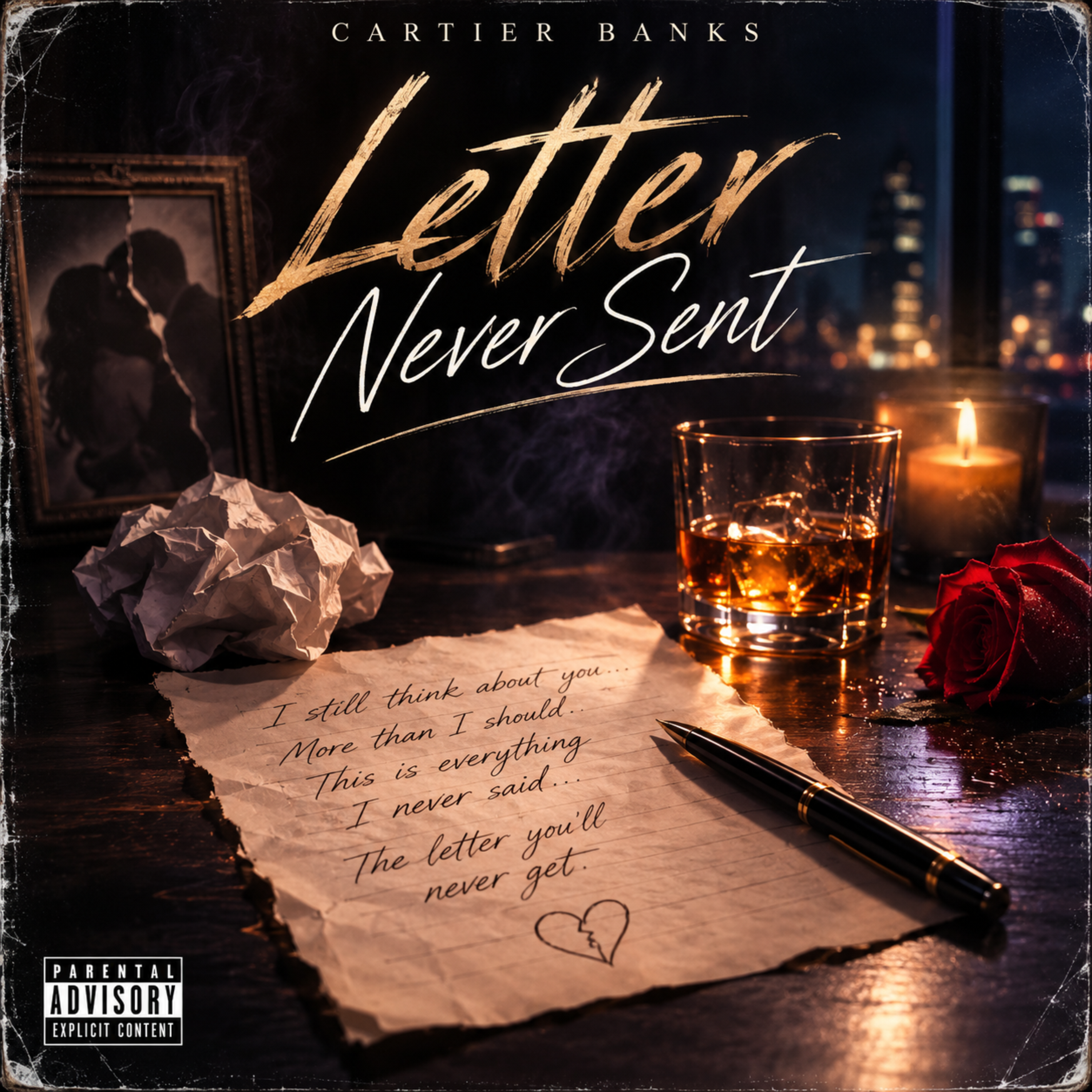 Letter Never Sent by Cartier Banks cover art