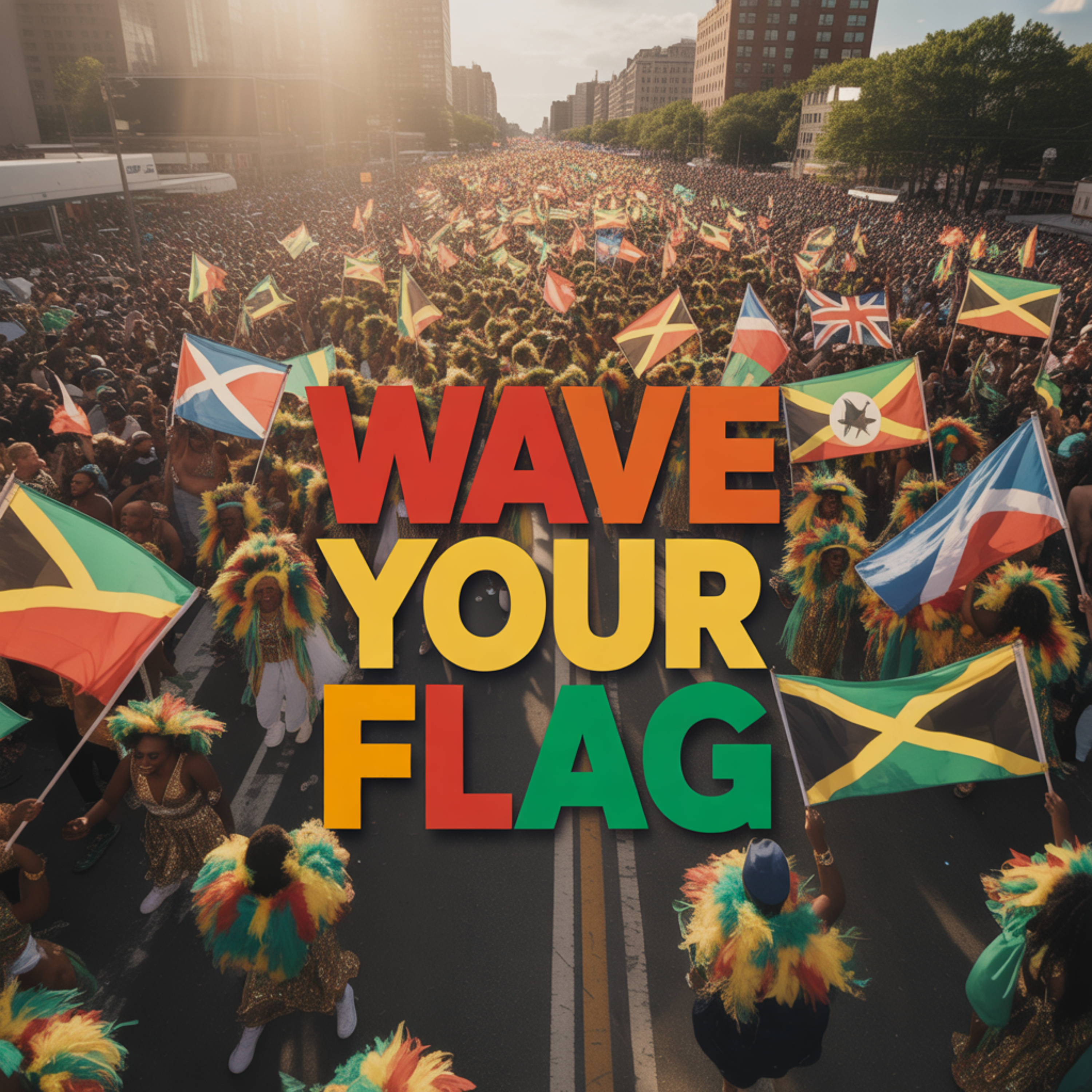 WAVE YOUR FLAG artwork