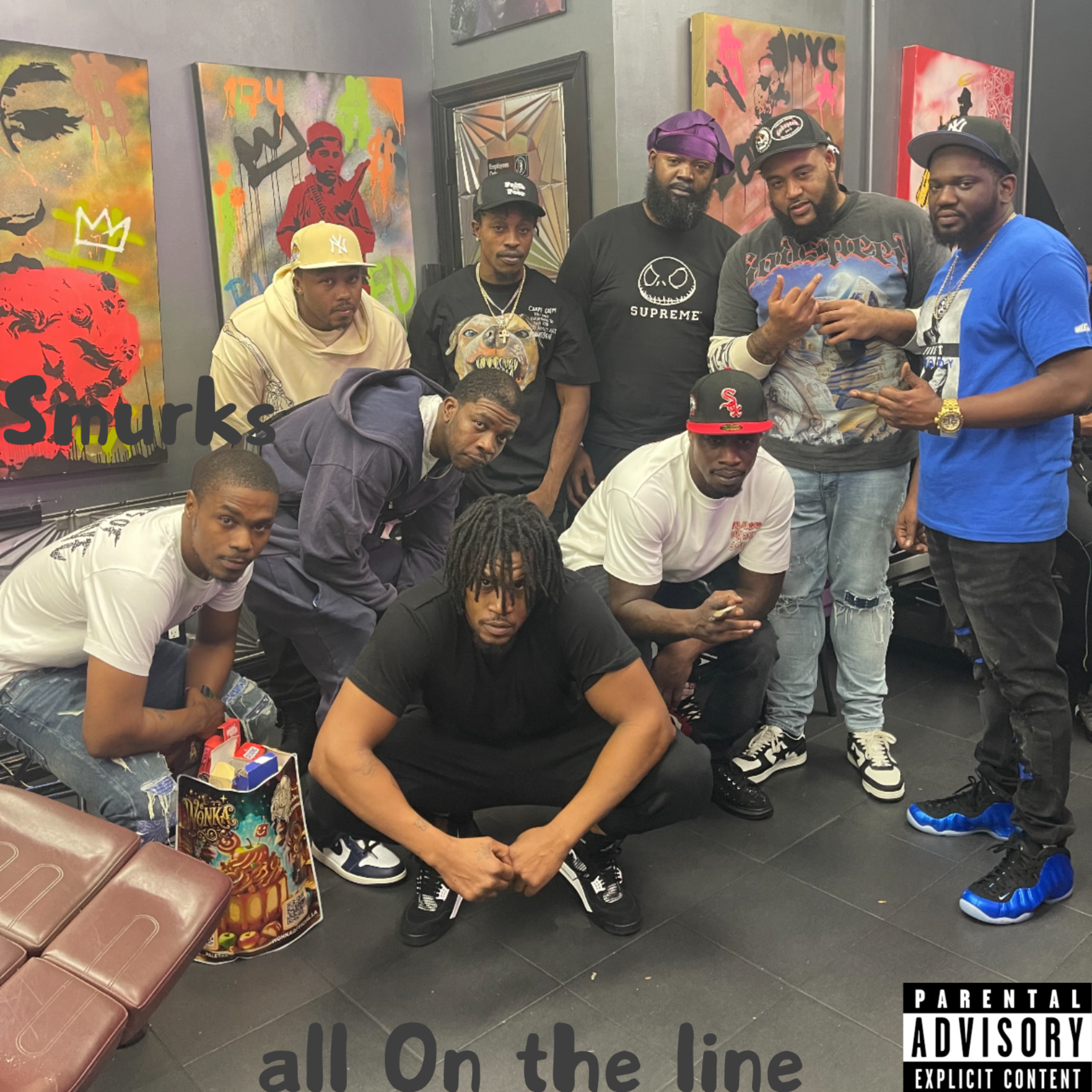 All On The Line artwork