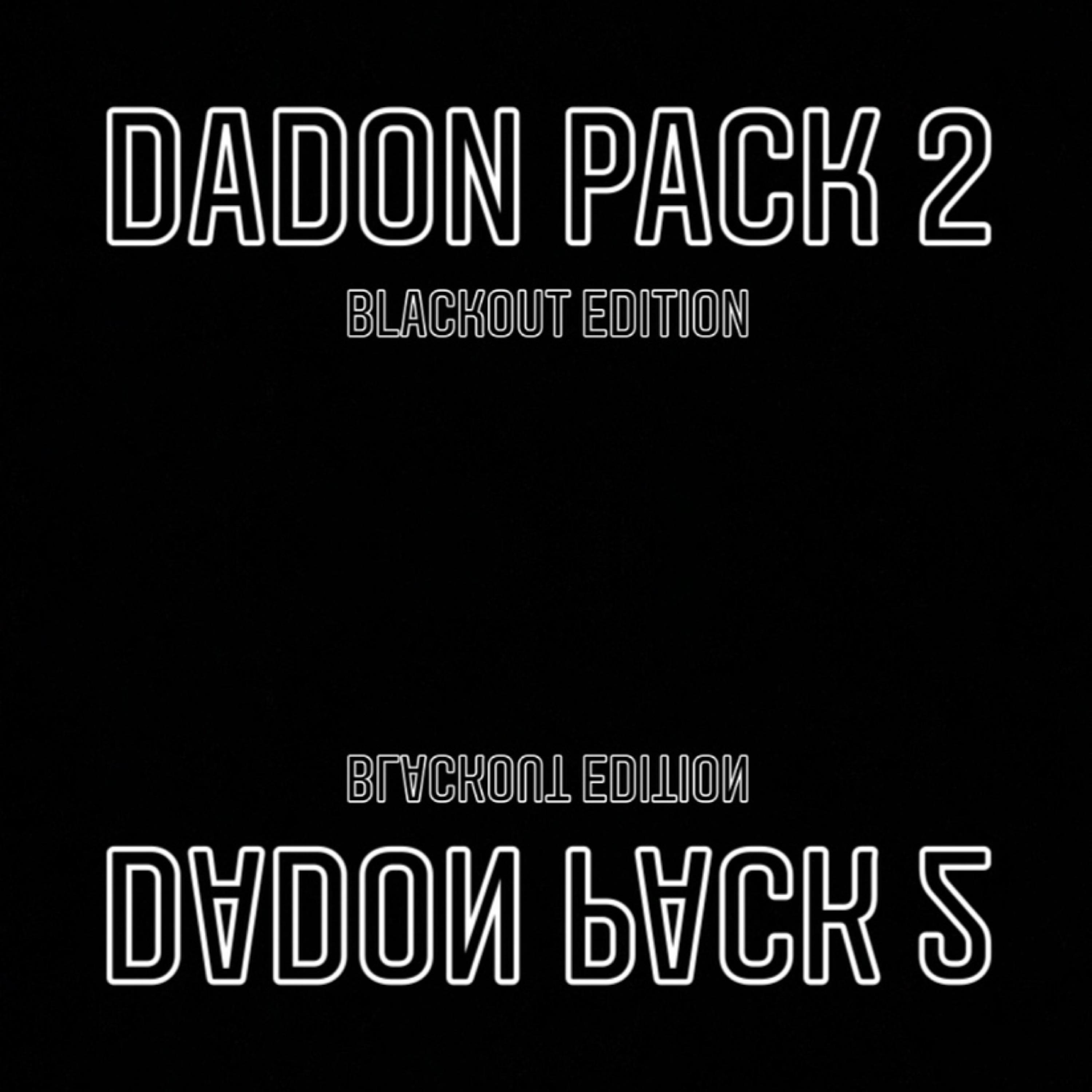 DaDon Pack 2 (Blackout Edition) by Truu wells cover art