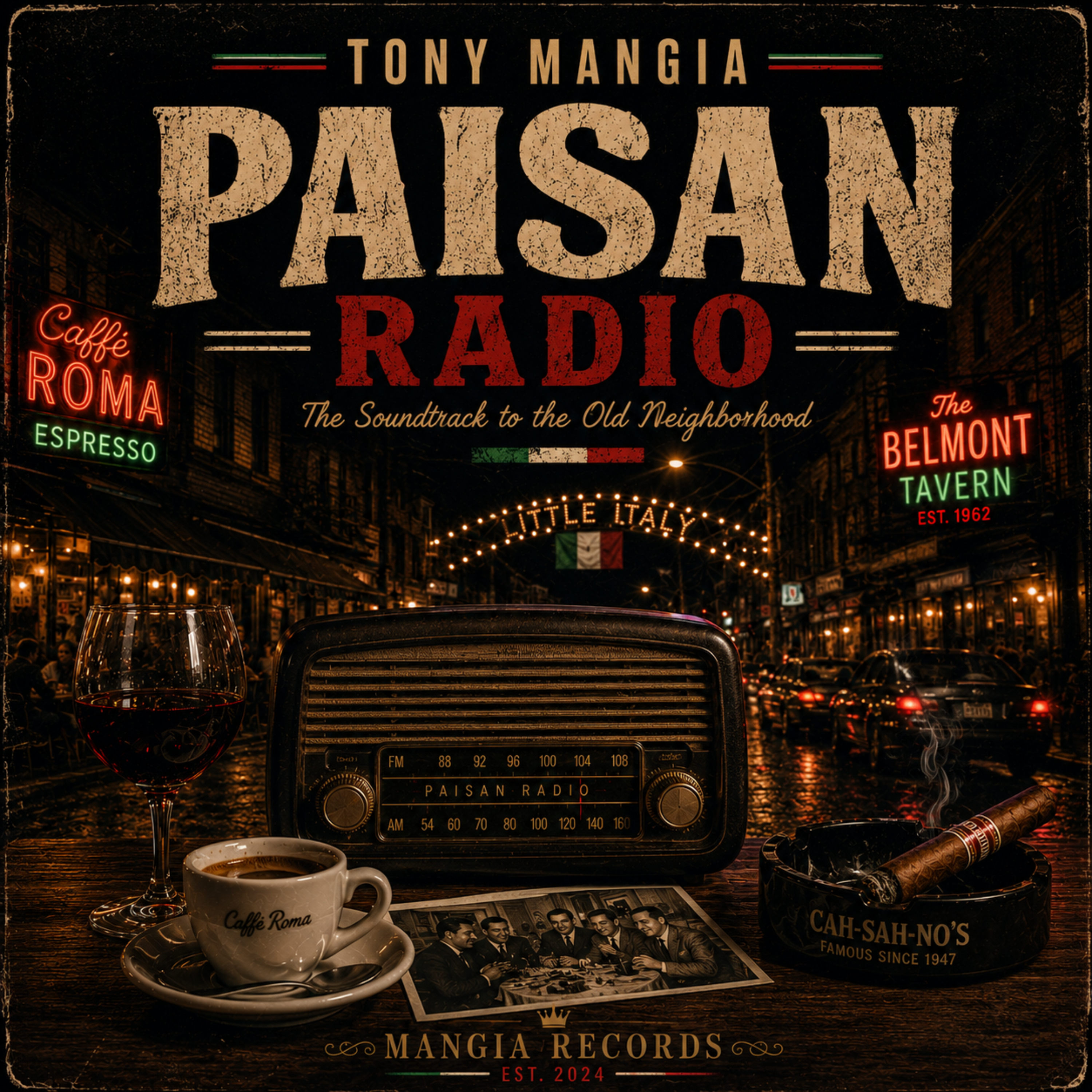 Paisan Radio by Tony Mangia cover art