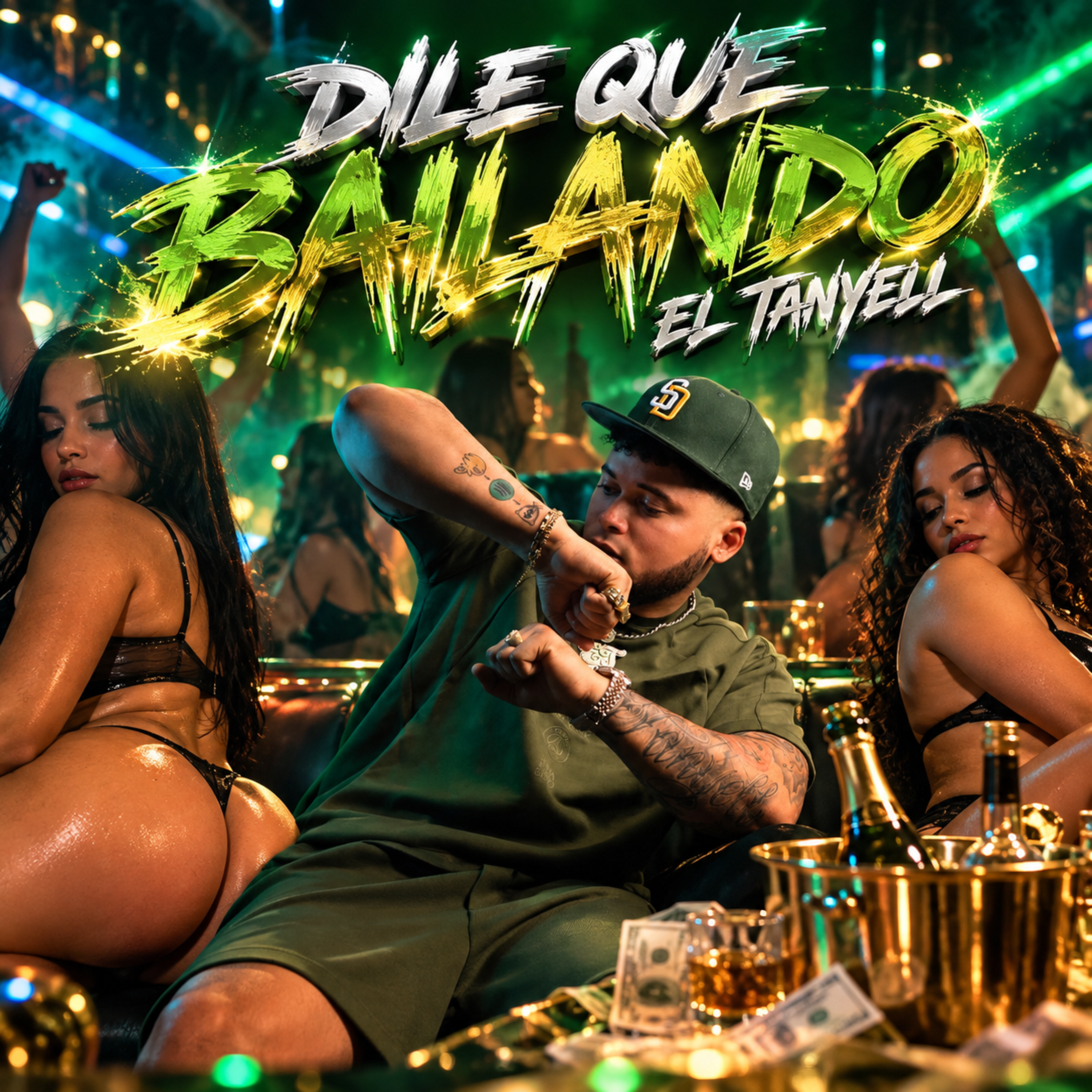 Dile Que Bailando by El Tanyell cover art
