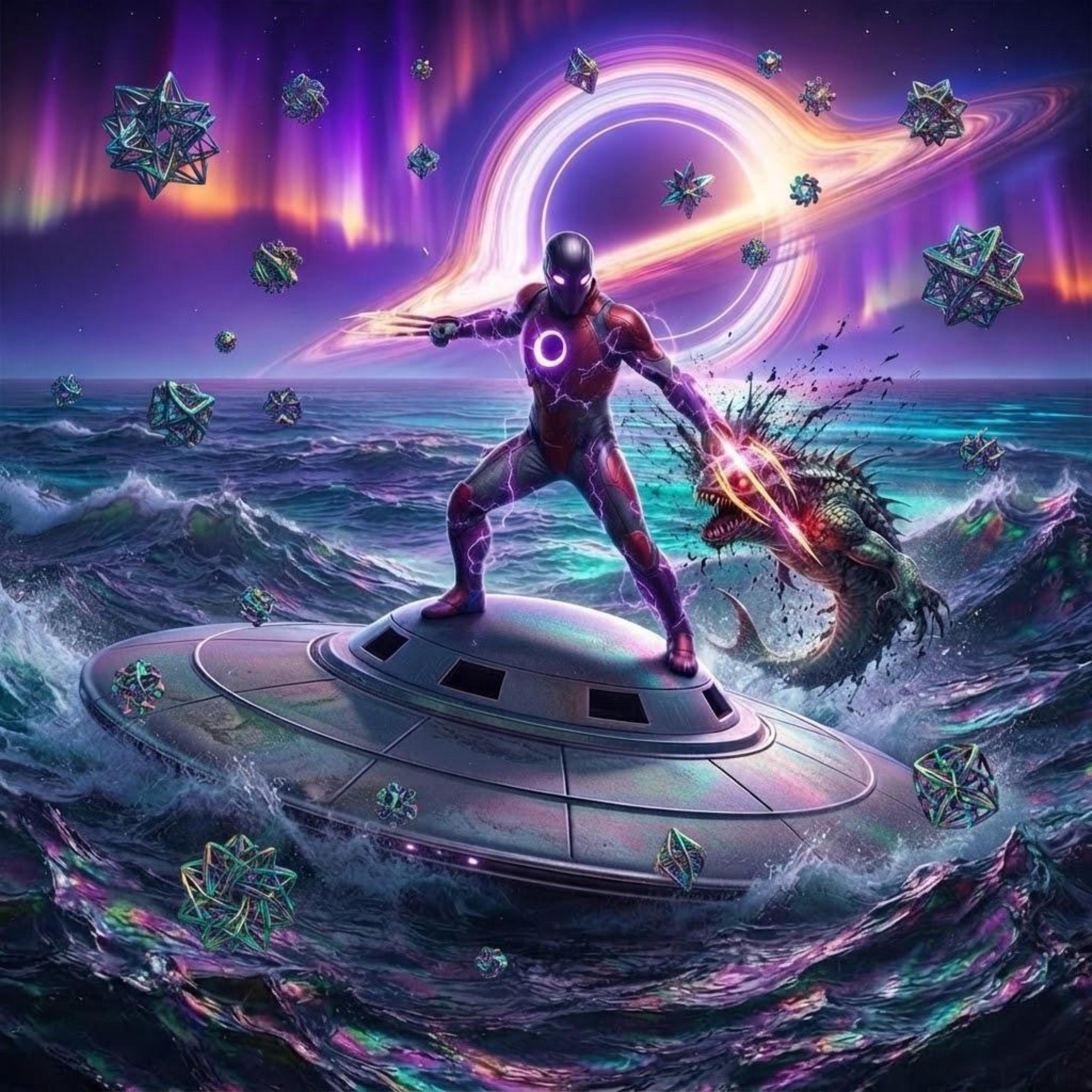 Raging Sea by Lucid Blood cover art
