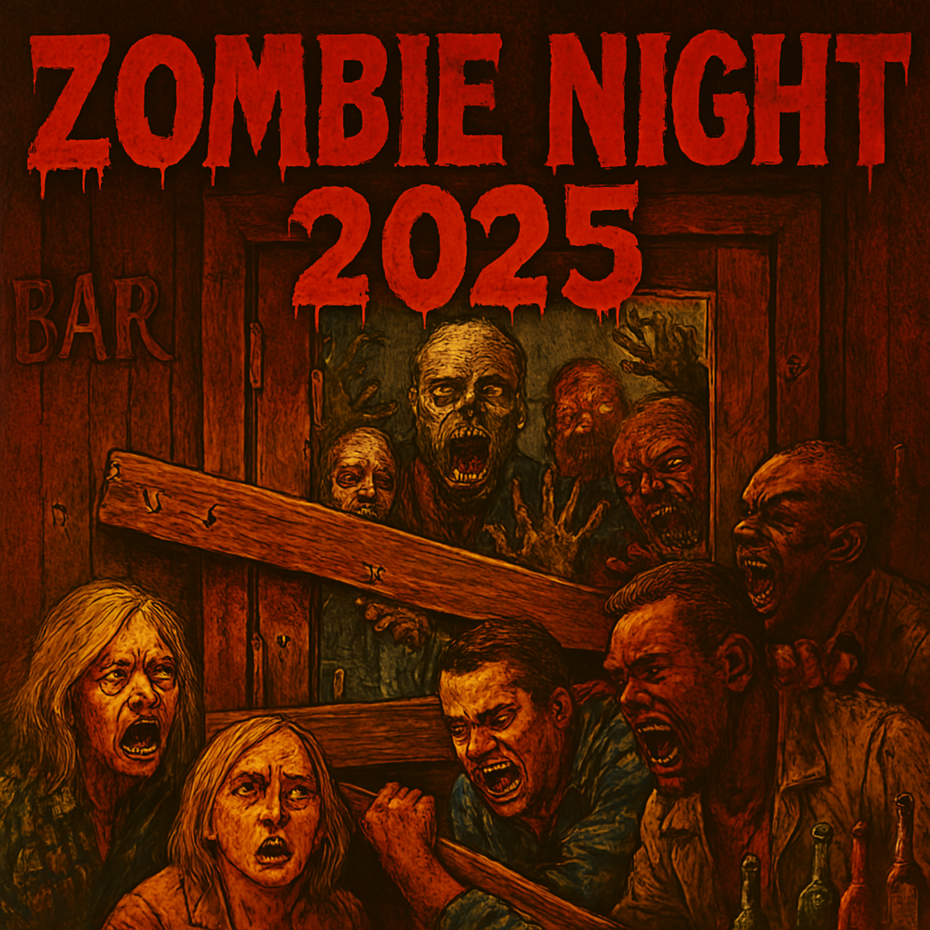Zombie Night 2025 artwork