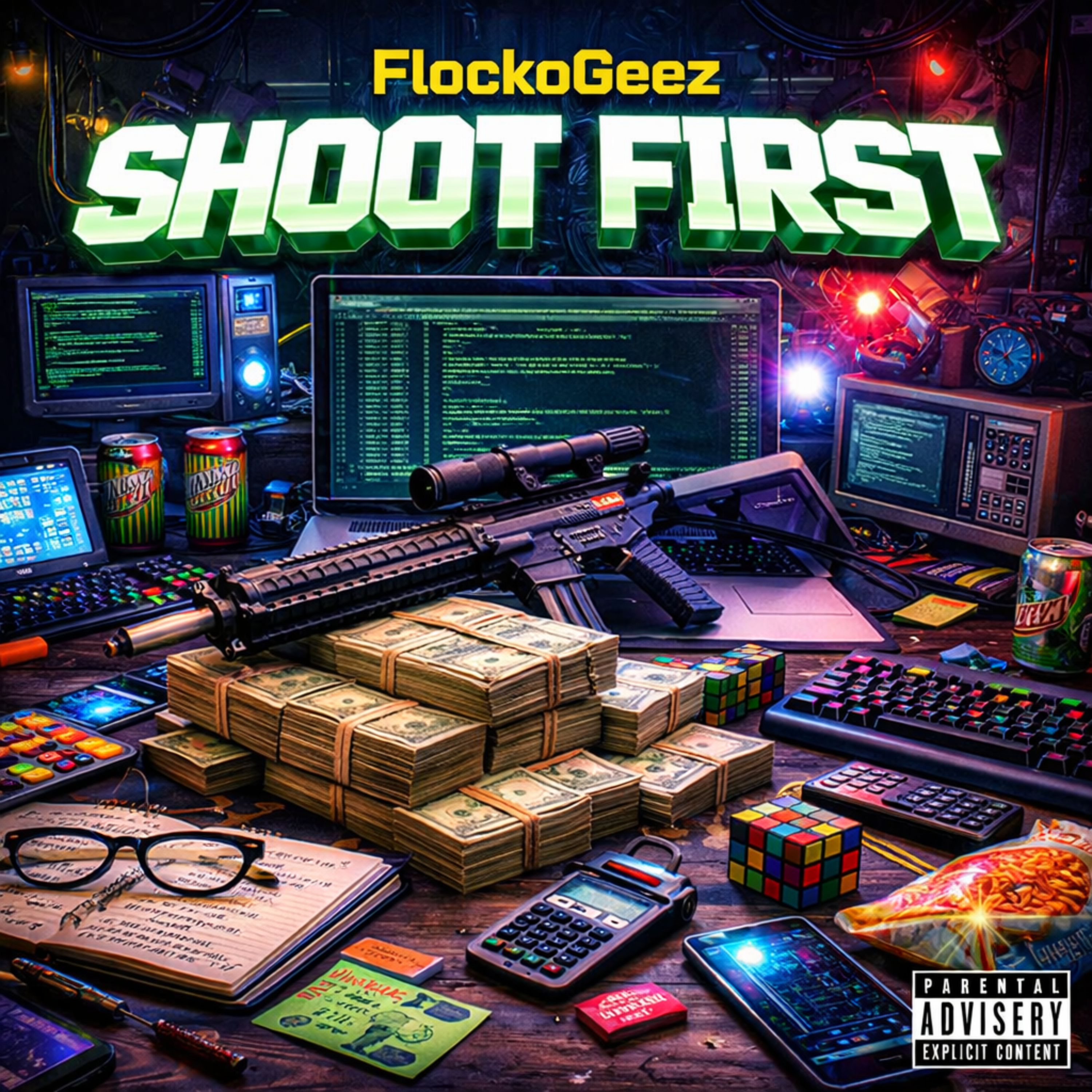 Shoot First artwork