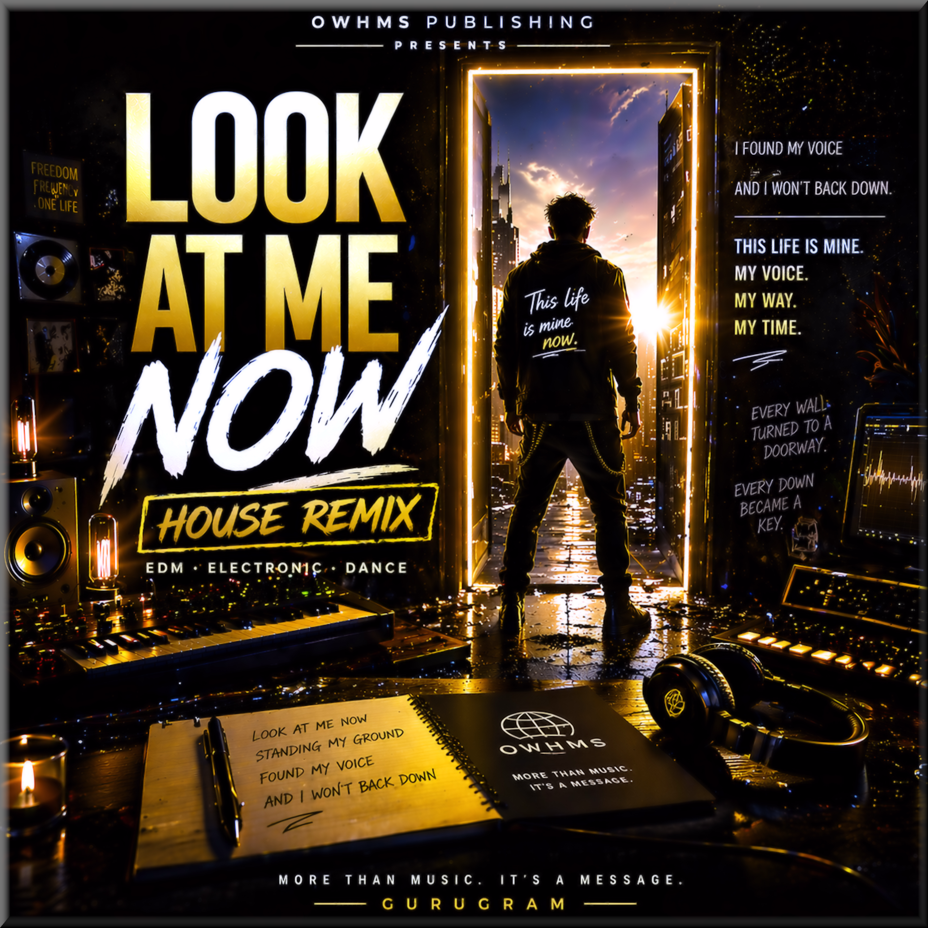 LOOK AT ME NOW ~ (HOUSE REMIX) (male vocals) artwork