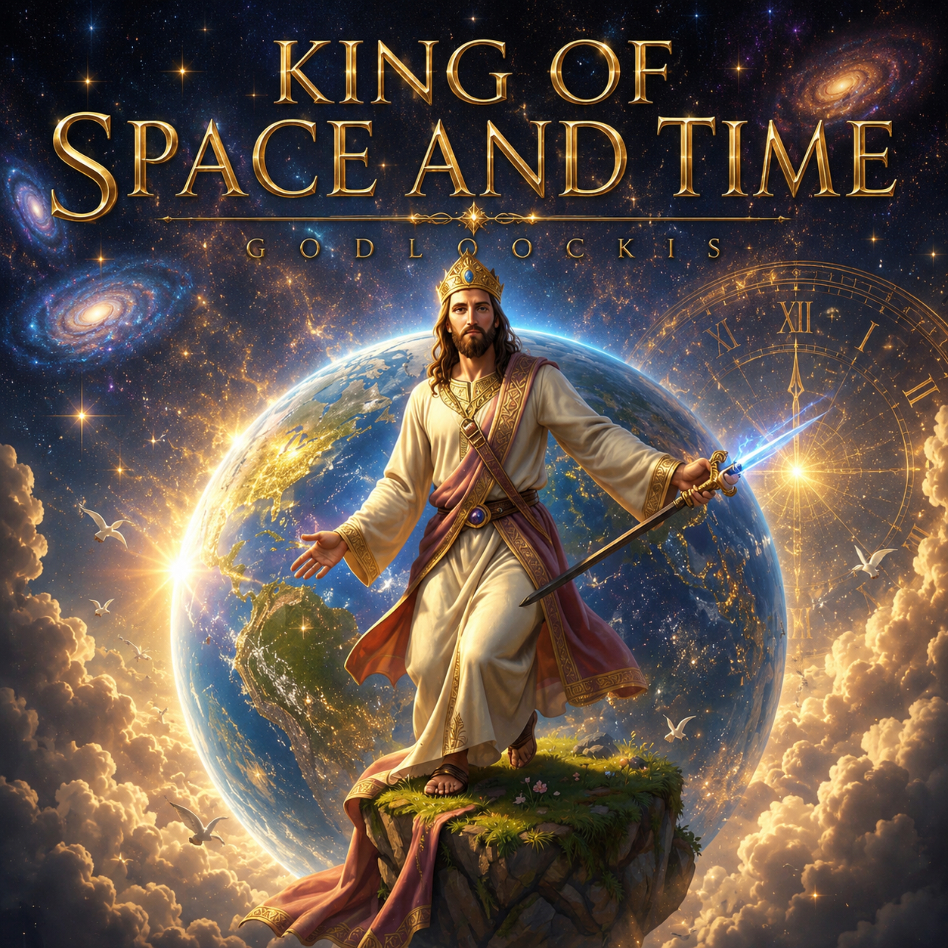 KING OF SPACE AND TIME by Godlockis cover art