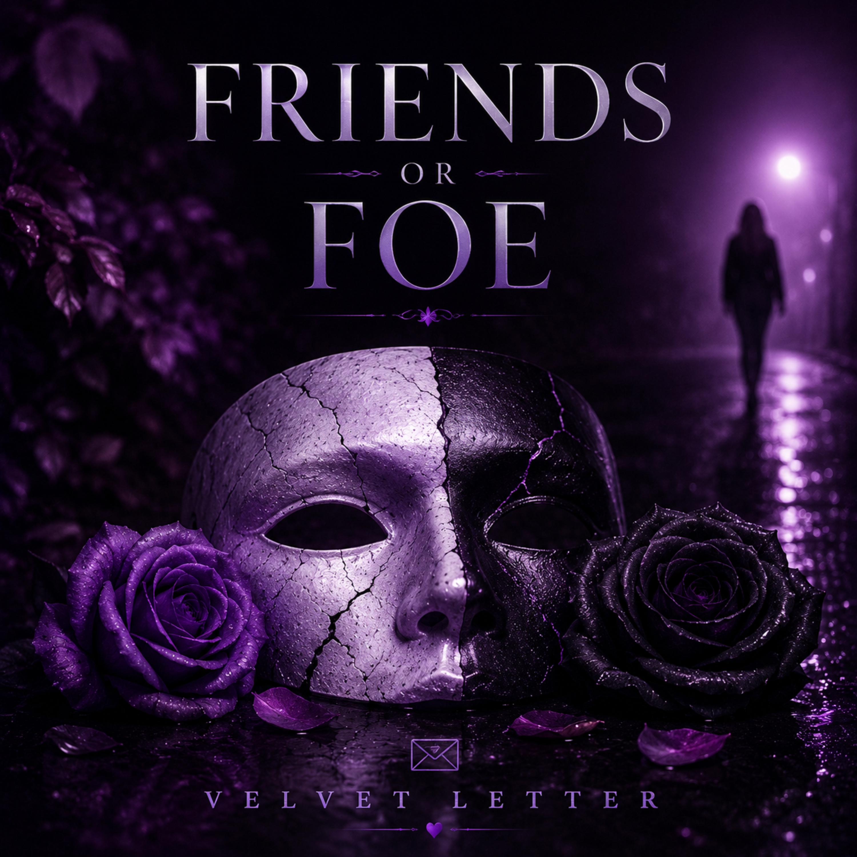 Friends And Foes by velvet letter cover art