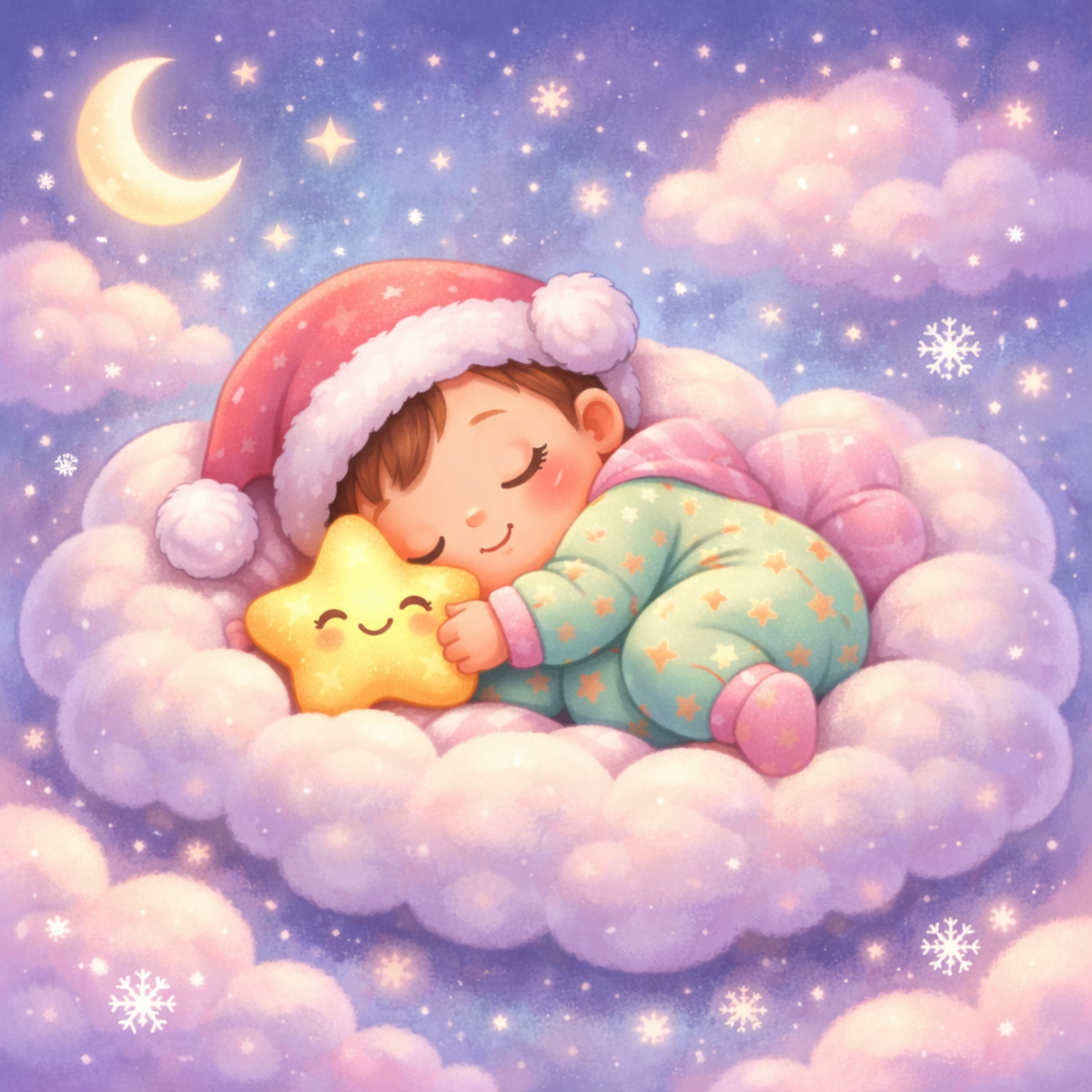 Suenos Tranquilos Navidad Baby Sleep for Peaceful Night artwork