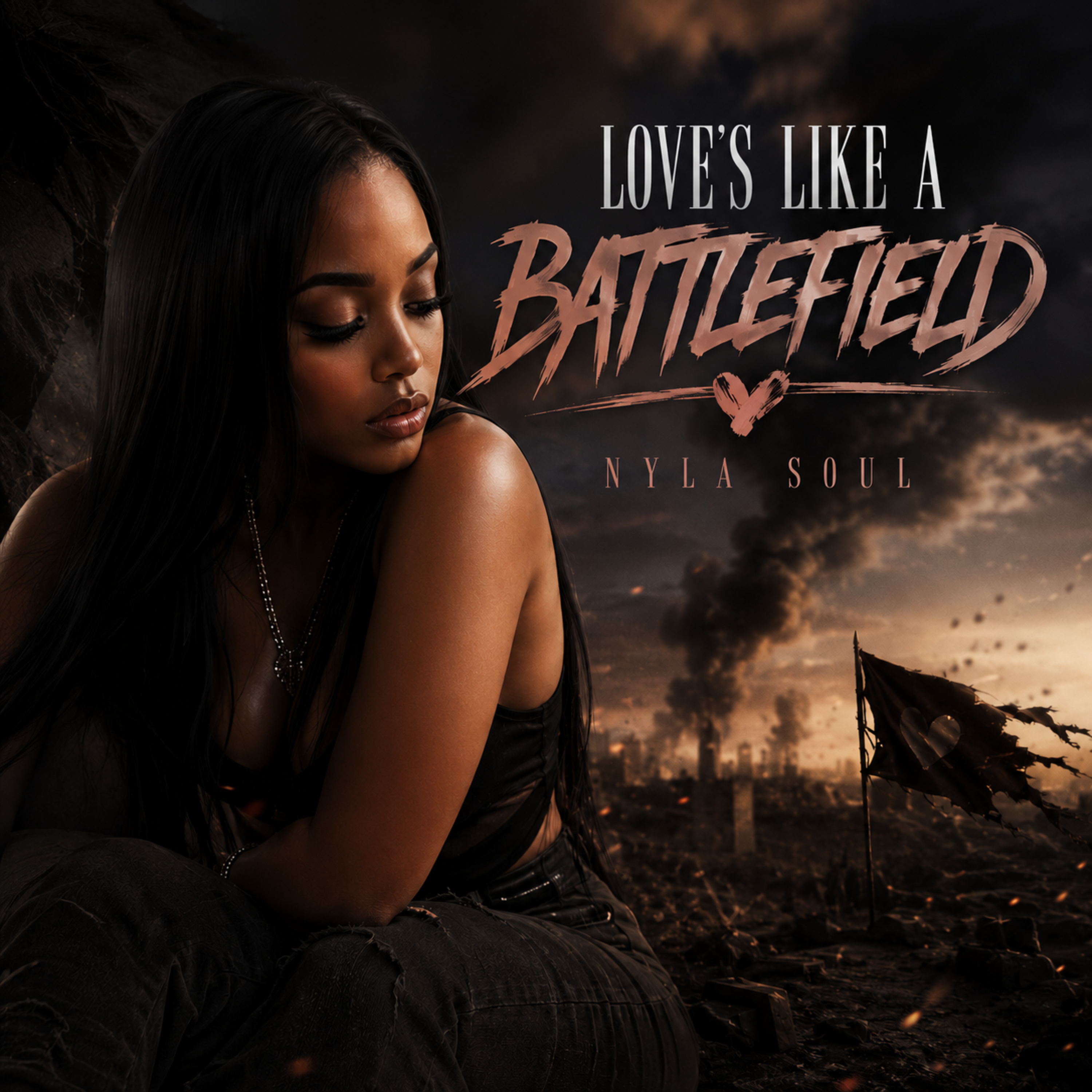 Love's Like A Battlefield by Nyla Soul cover art