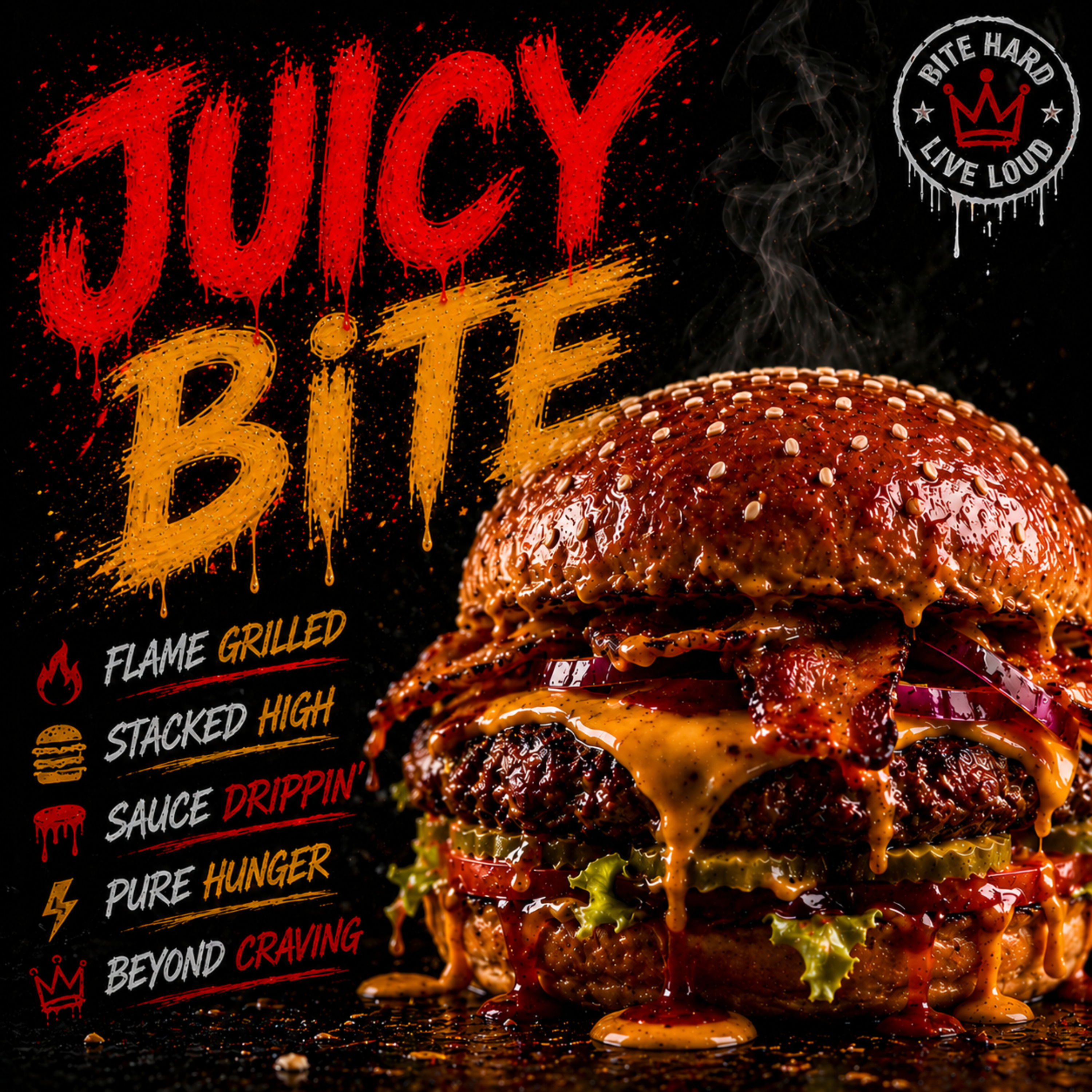 BURGER (juicy bite) by eCloud cover art