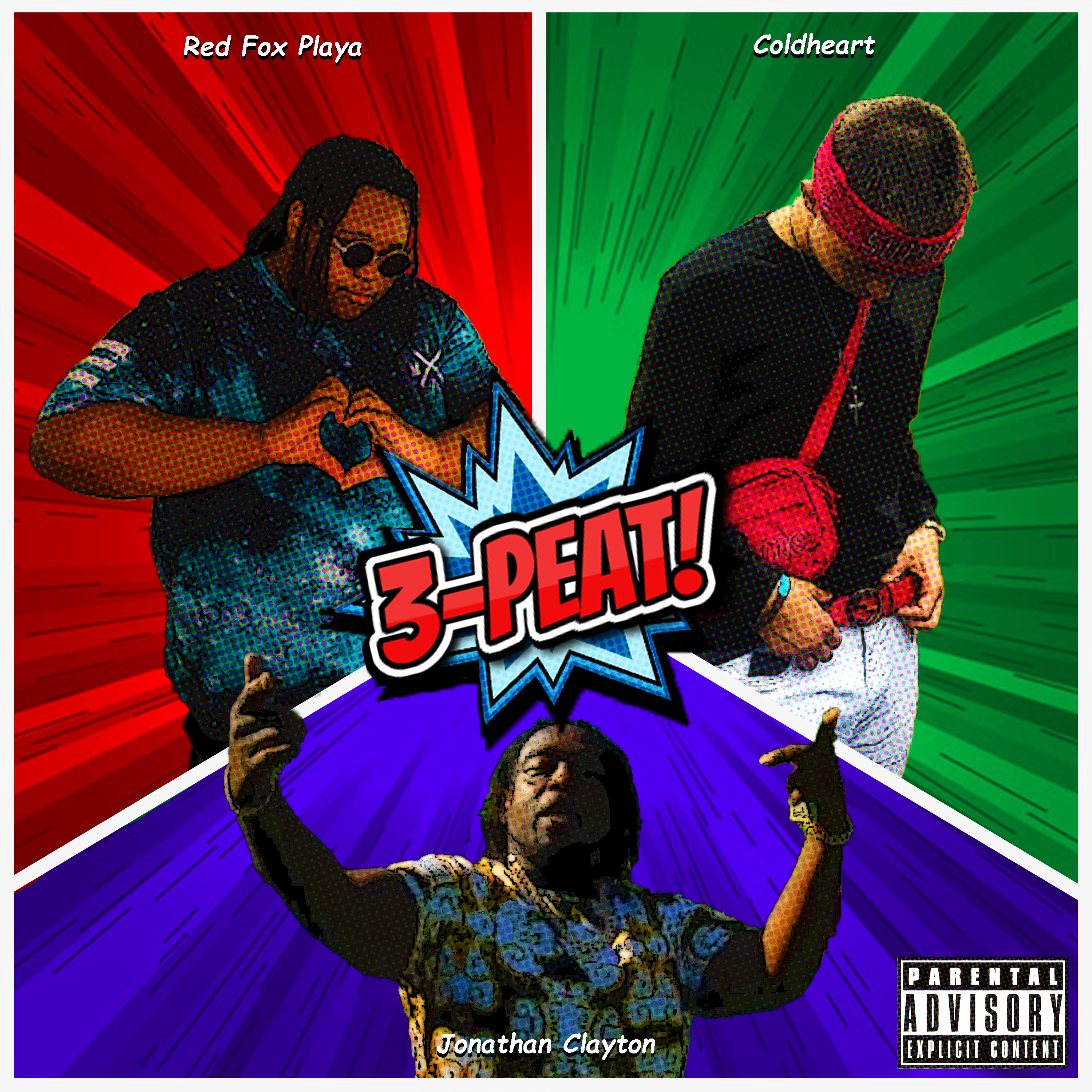 3-Peat! by Red Fox Playa cover art