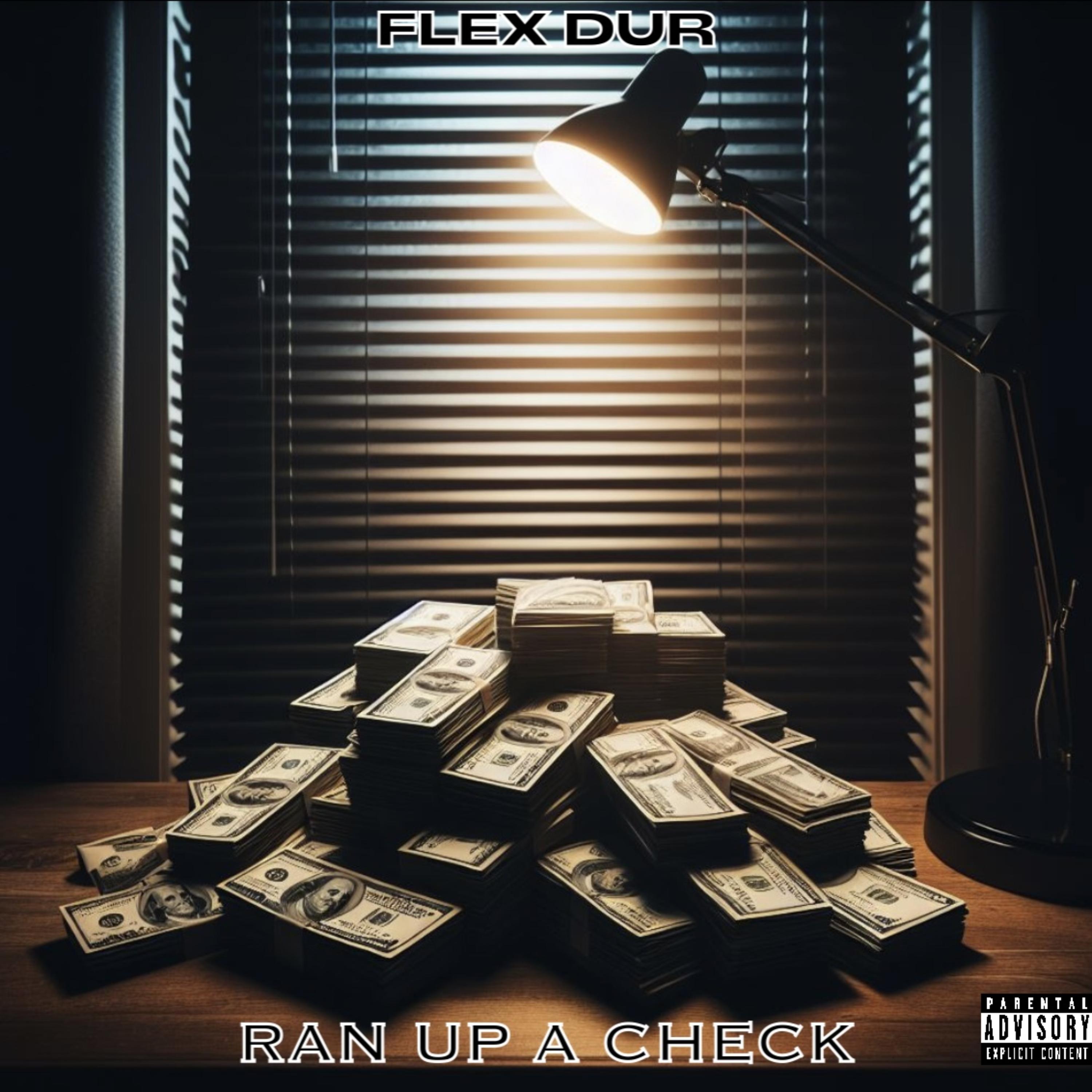 RAN UP A CHECK artwork