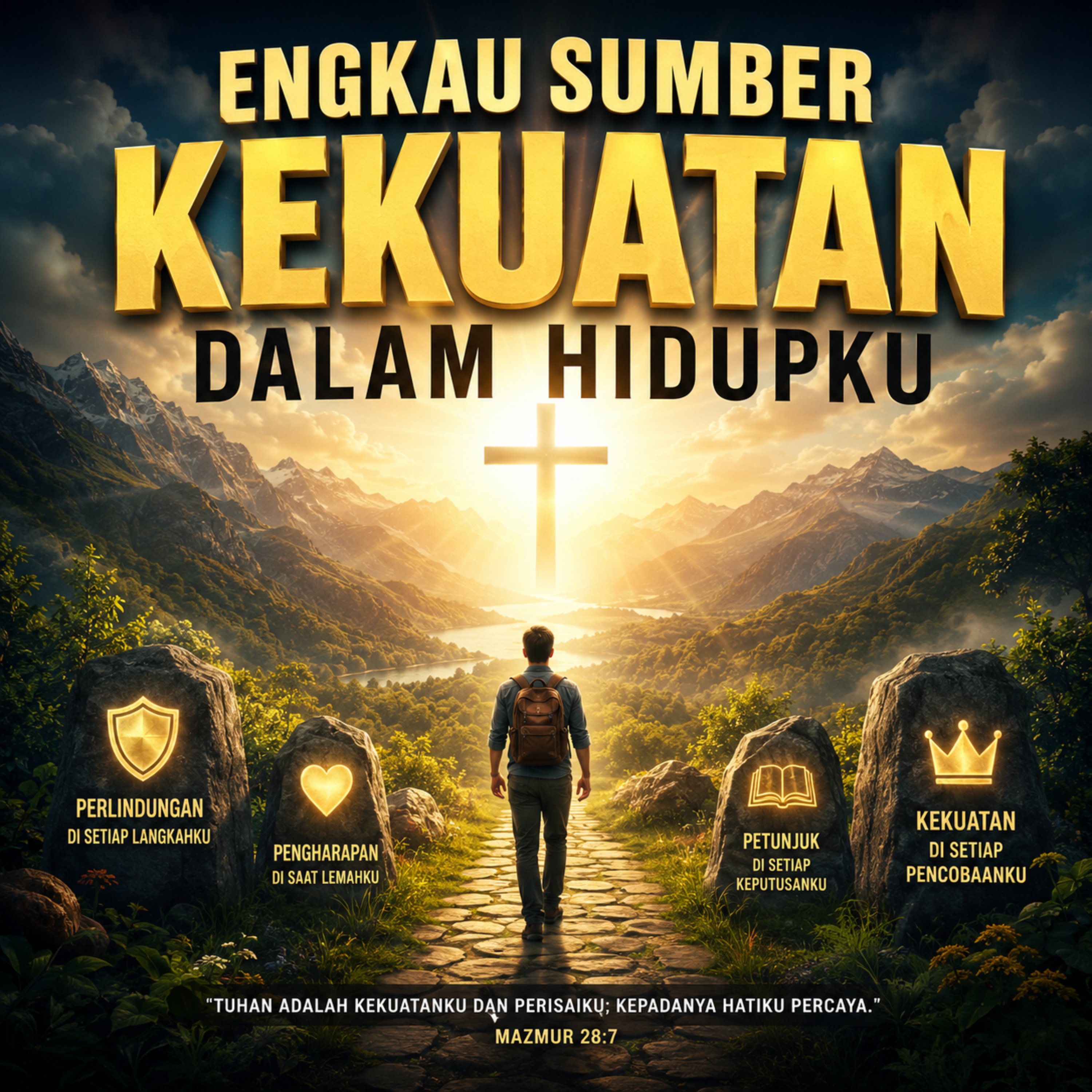 Engkau Sumber Kekuatan Dalam Hidupku by PUJI WORSHIP cover art