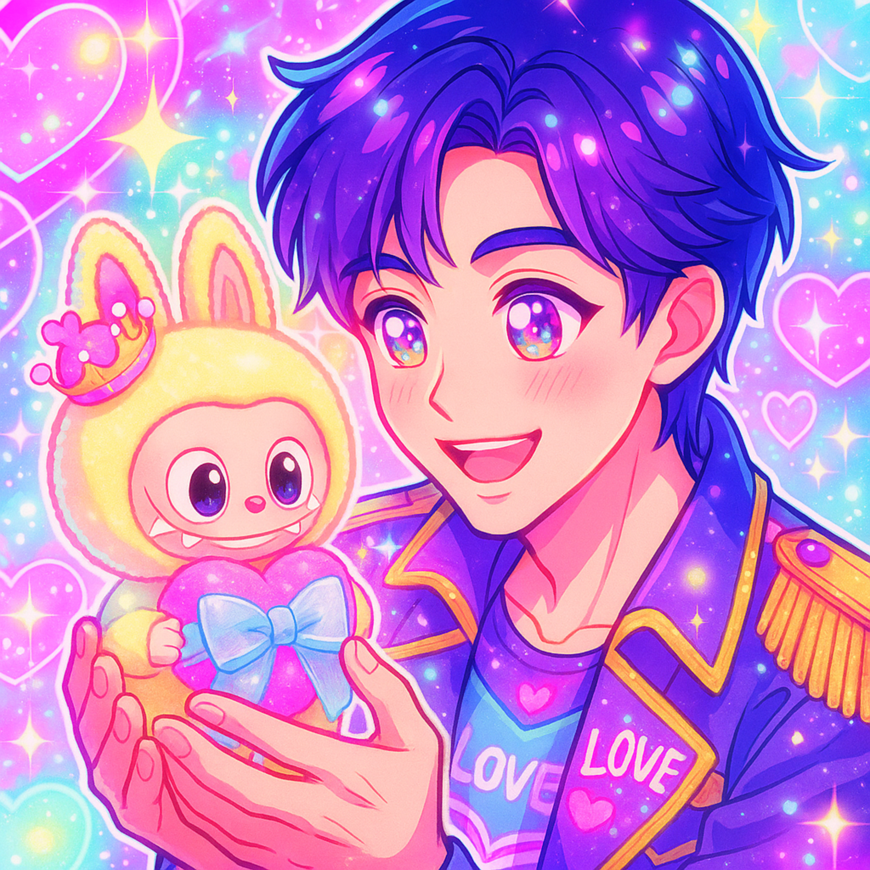 Love You Like Labubu artwork