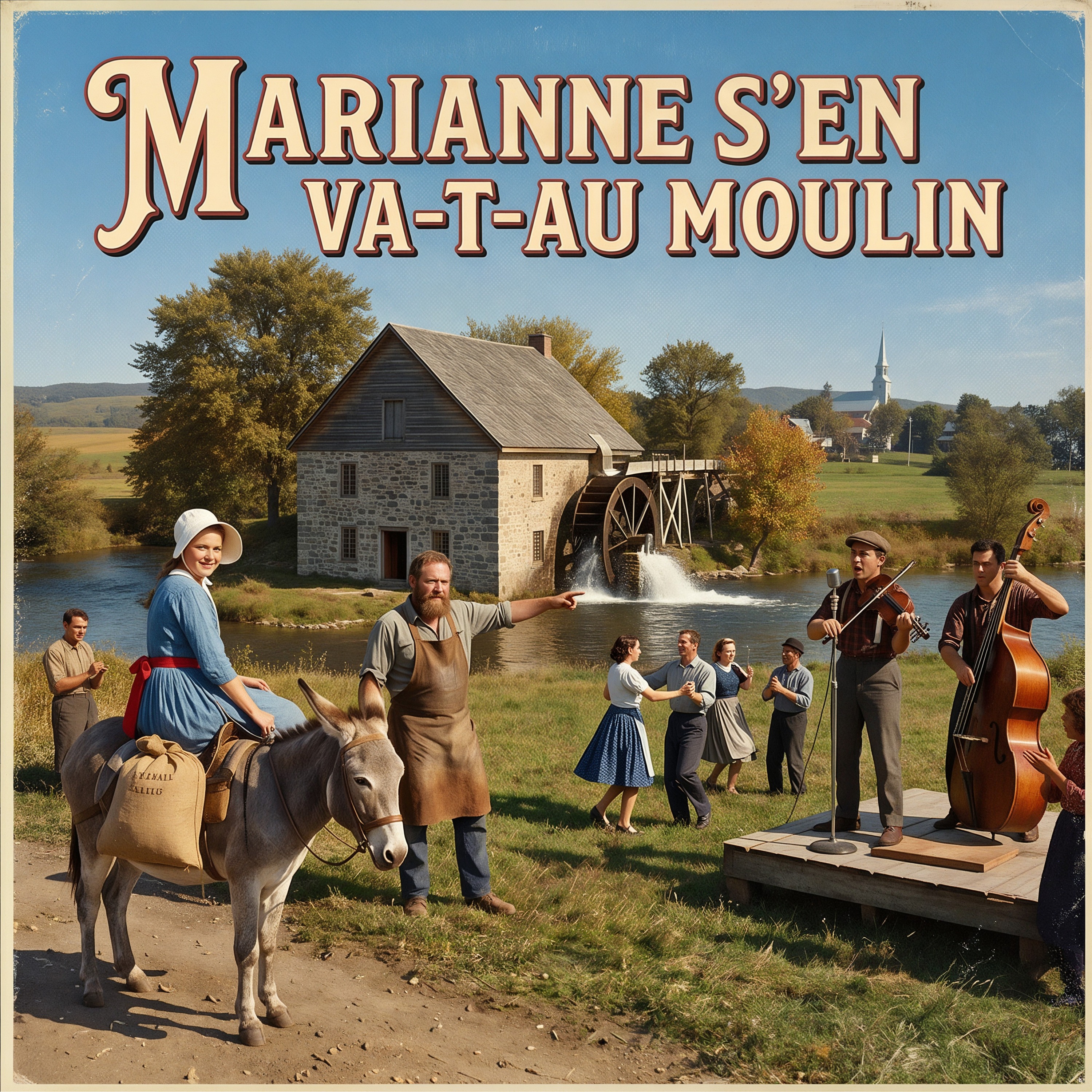Marianne s'en va-t-au moulin by Sunovia Noir cover art