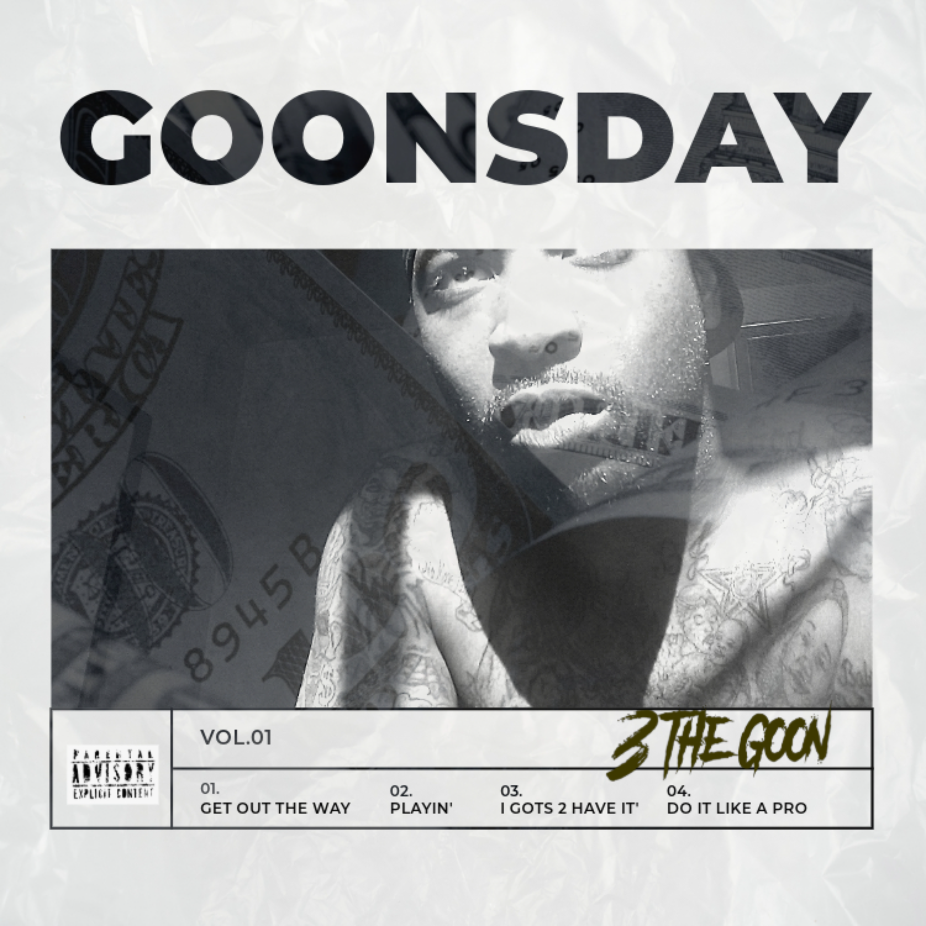 Goonsday vol. 1 artwork