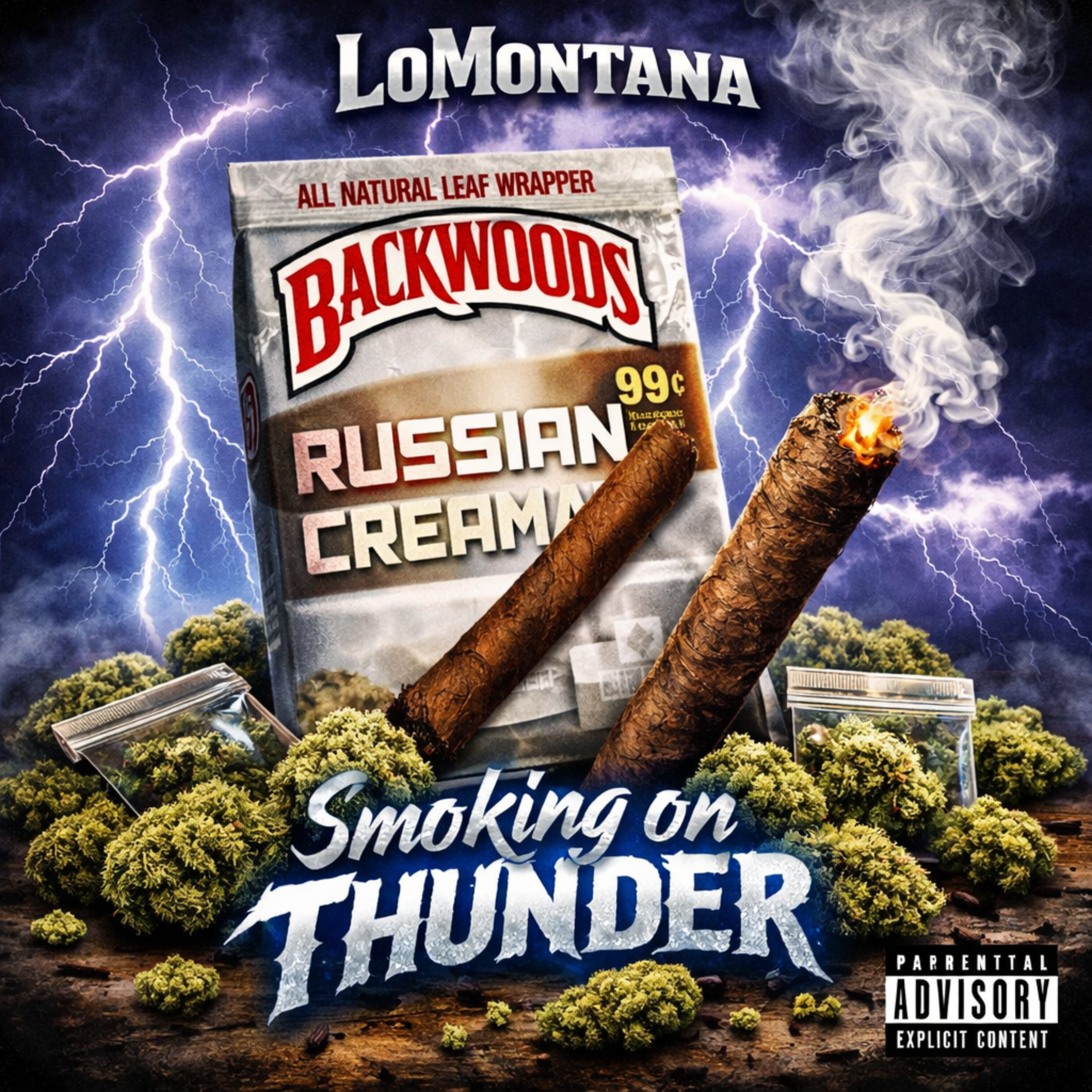 Smoking On Thunder artwork
