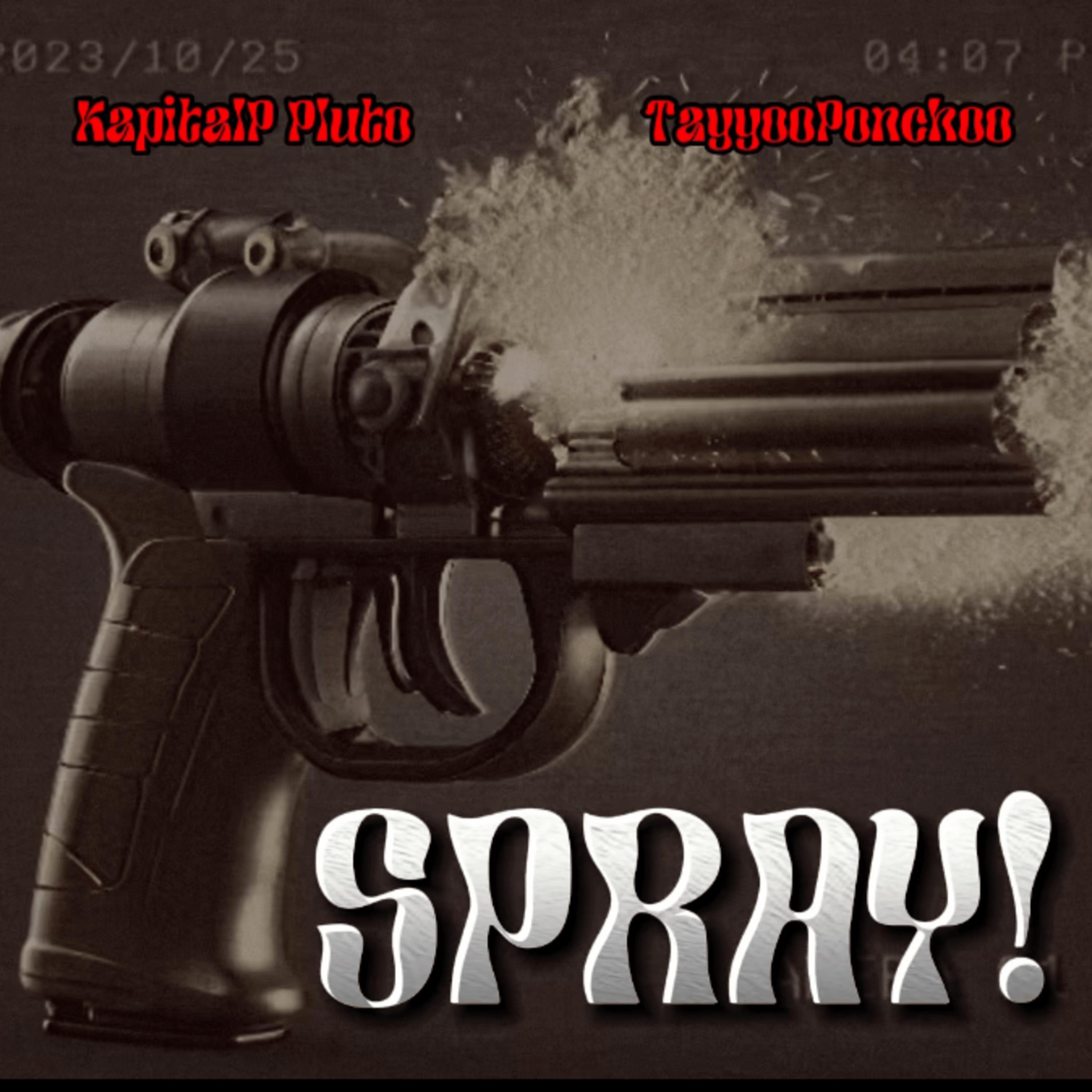 SPRAY! artwork