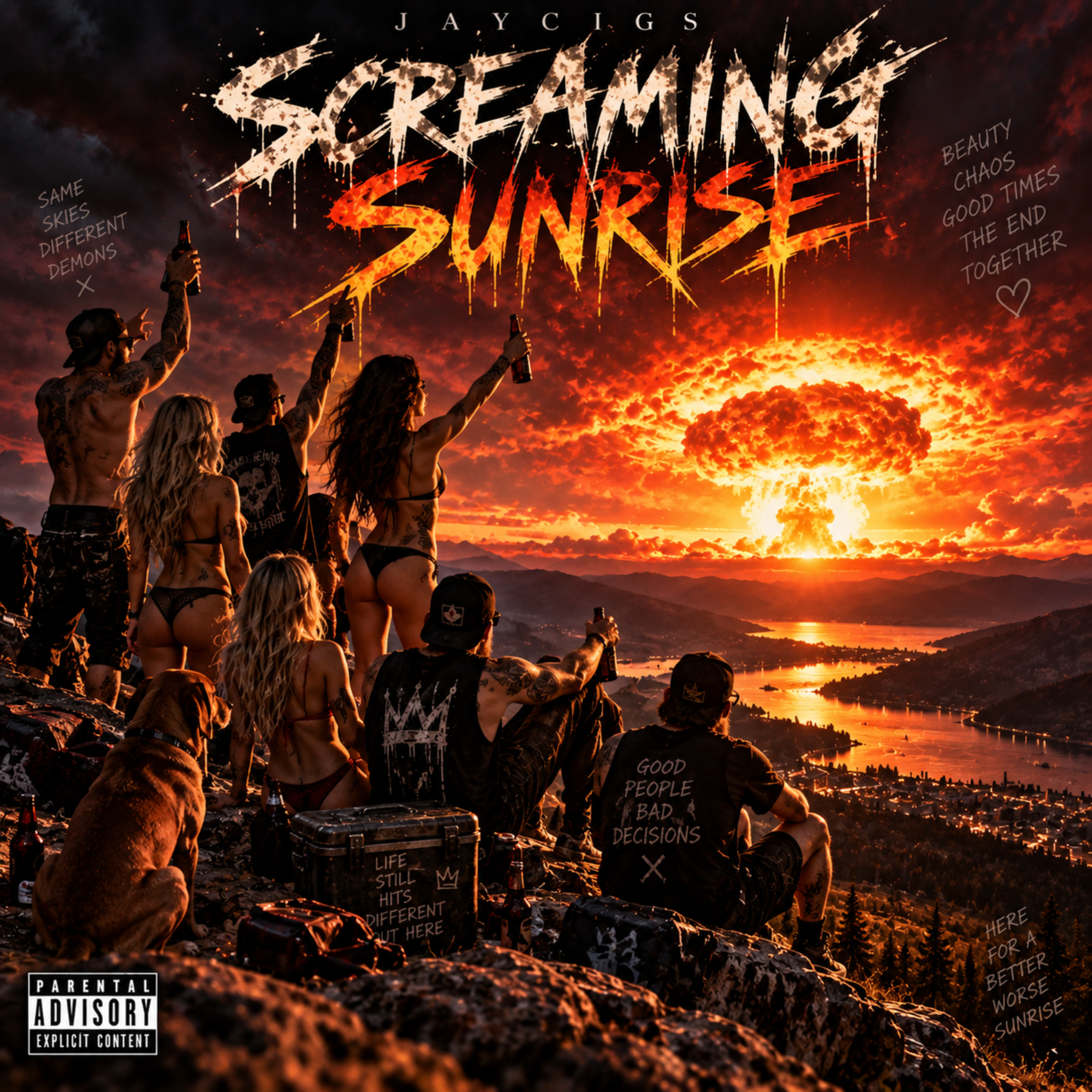 Screaming Sunrise by Jaycigs cover art