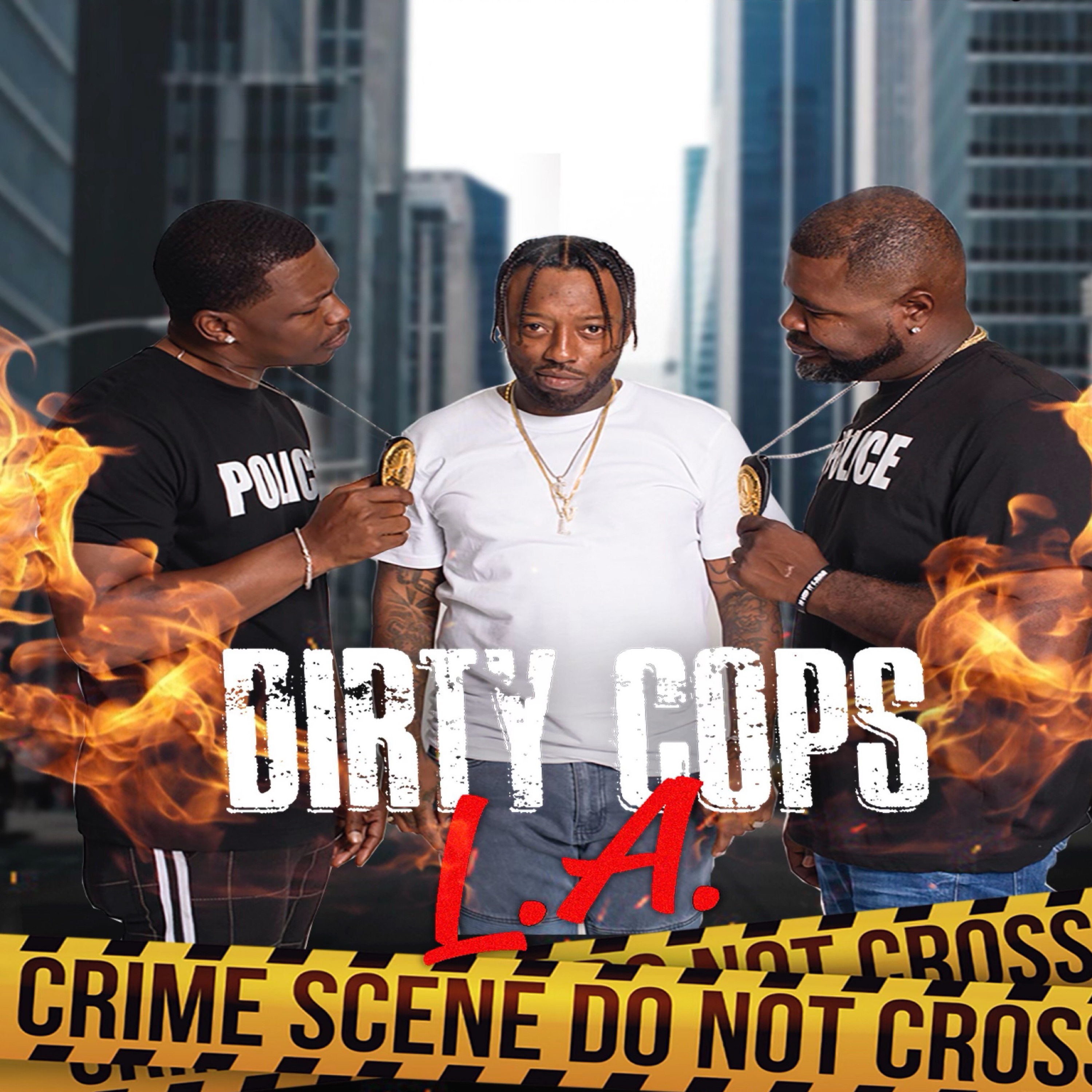Dirty Cops L.A. artwork