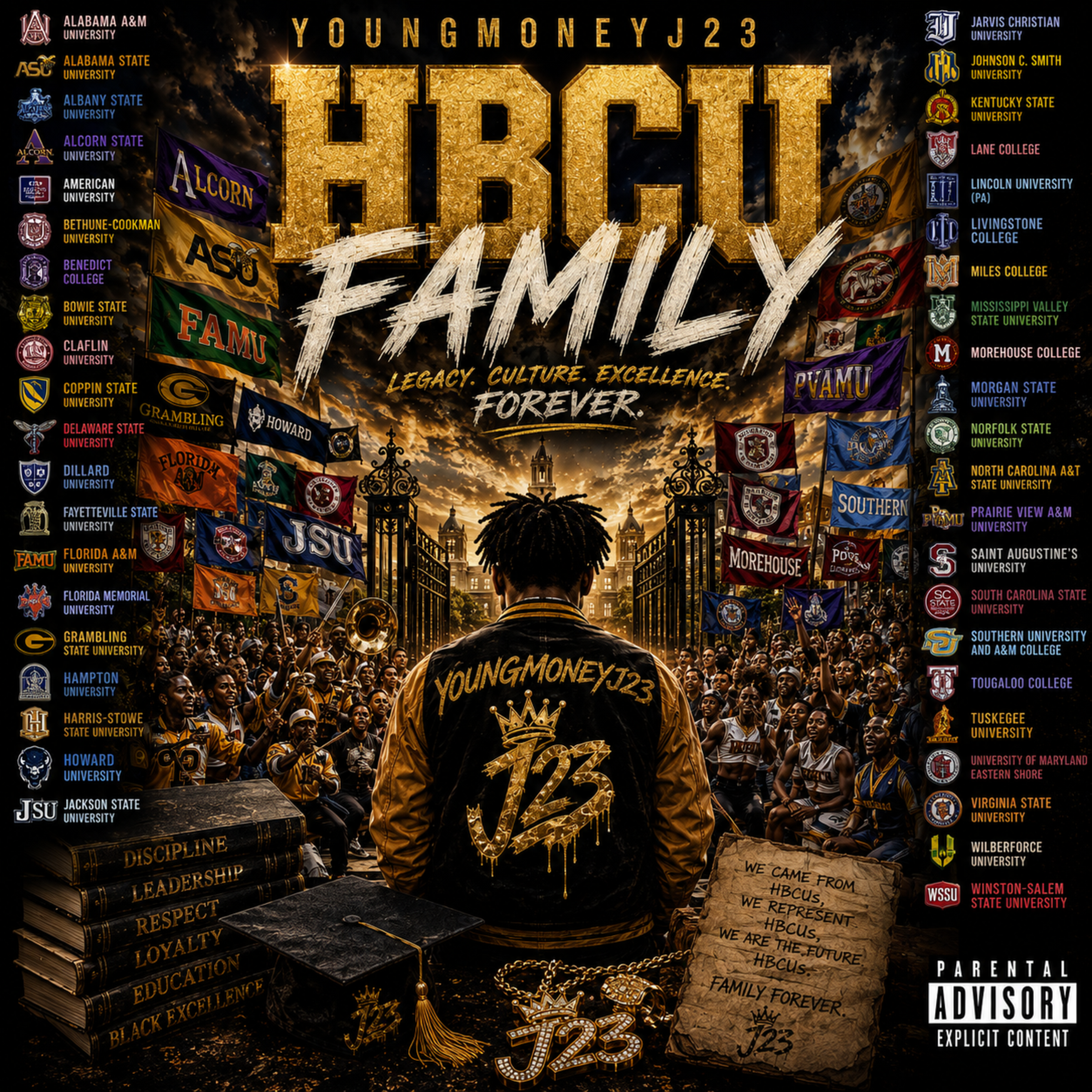 HBCU Family by YoungMoneyJ23 cover art